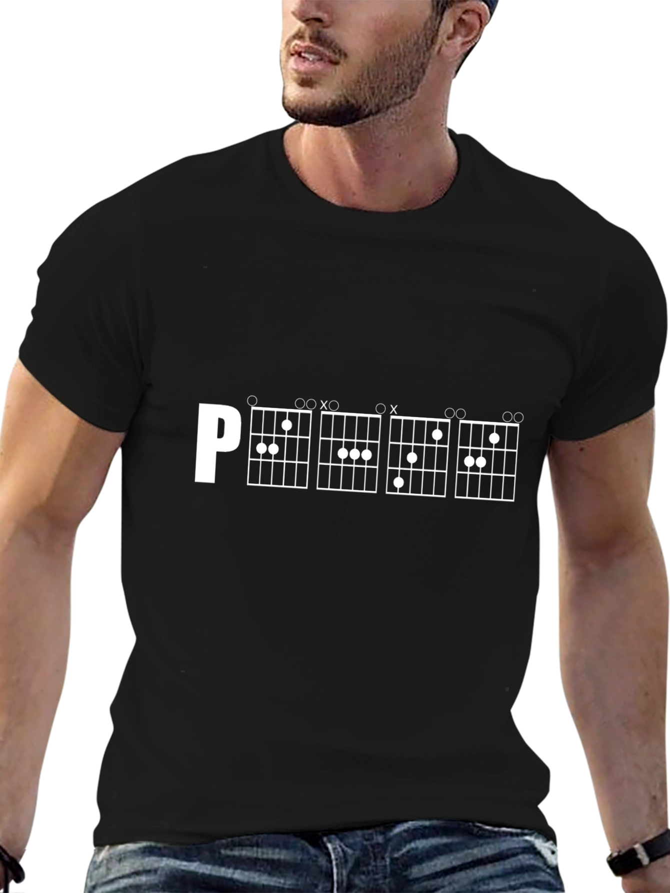 Guitar Chord T-Shirt - Play Music!