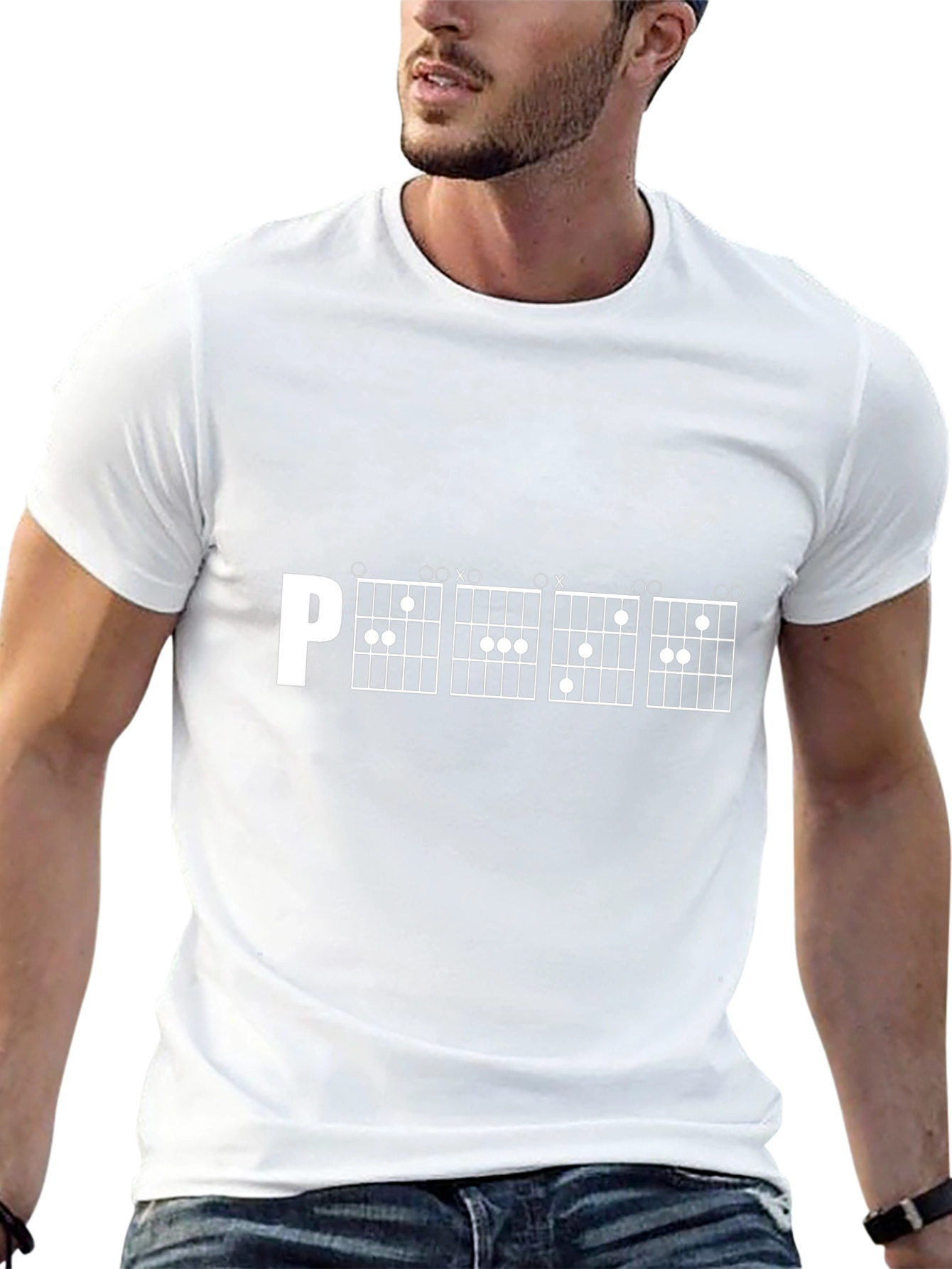 Guitar Chord T-Shirt - Play Music!