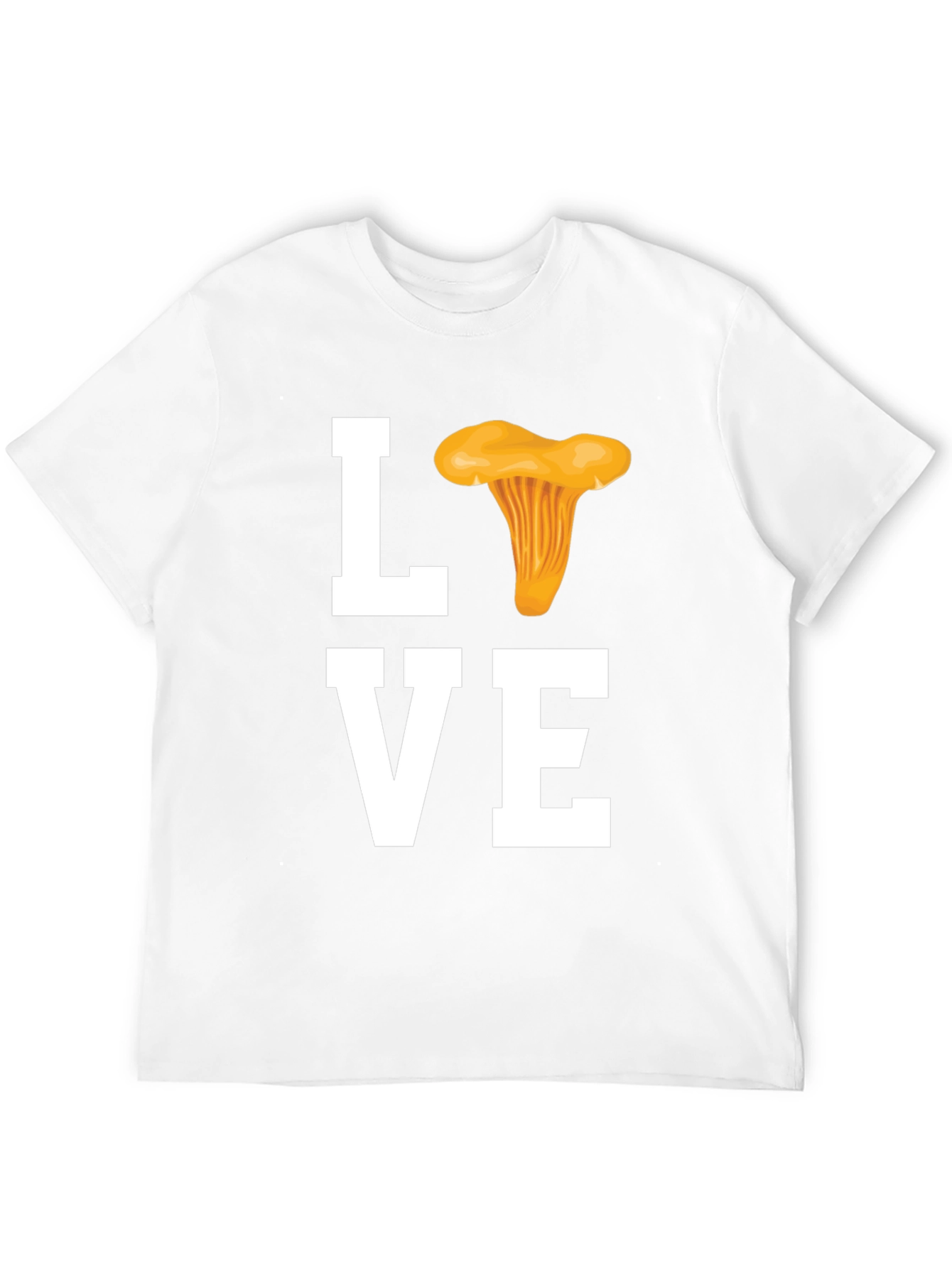 Mushroom Lover T-Shirt - Chanterelle Design