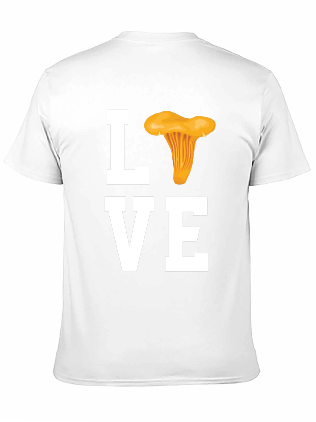 Mushroom Lover T-Shirt - Chanterelle Design
