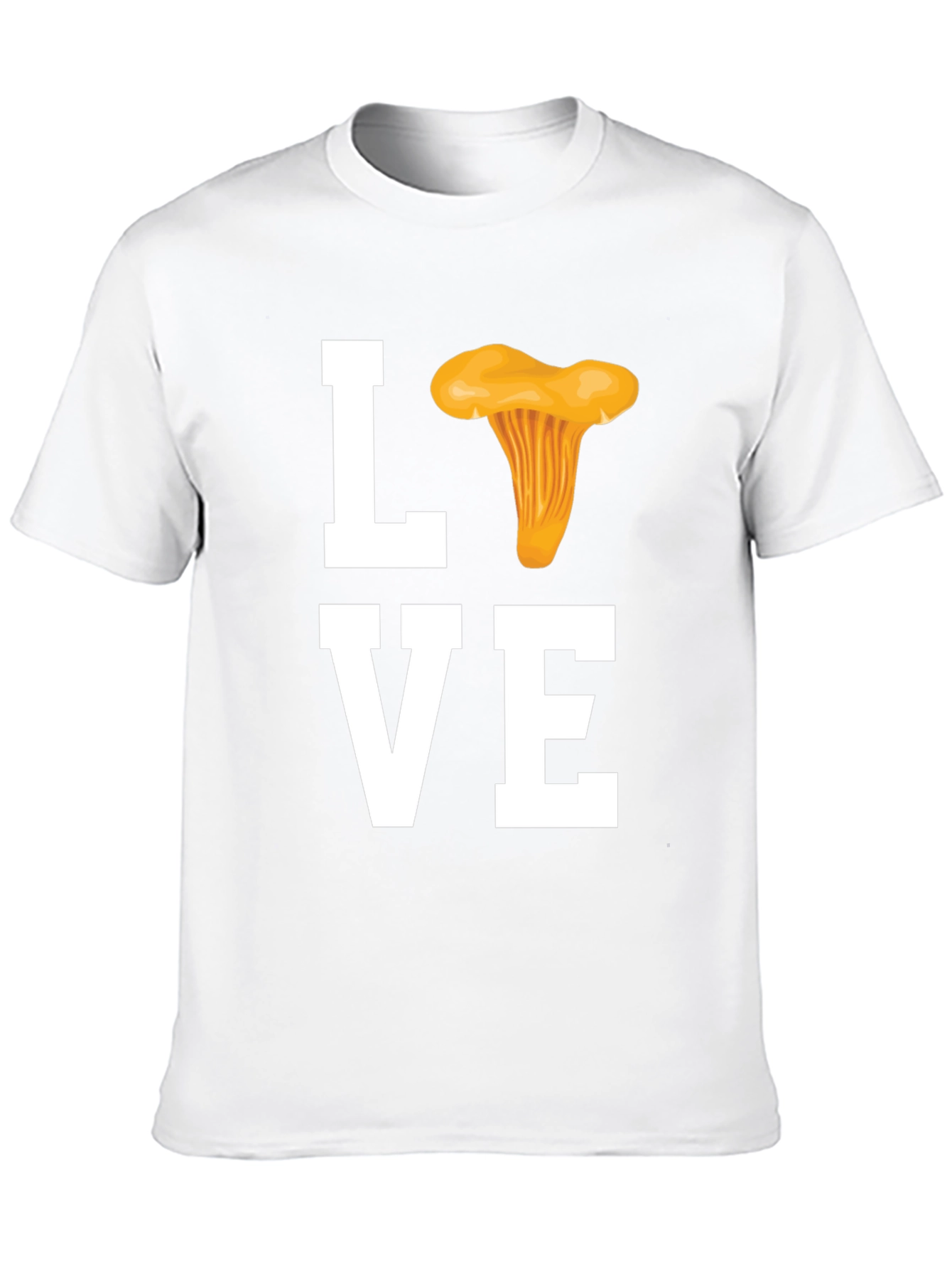 Mushroom Lover T-Shirt - Chanterelle Design