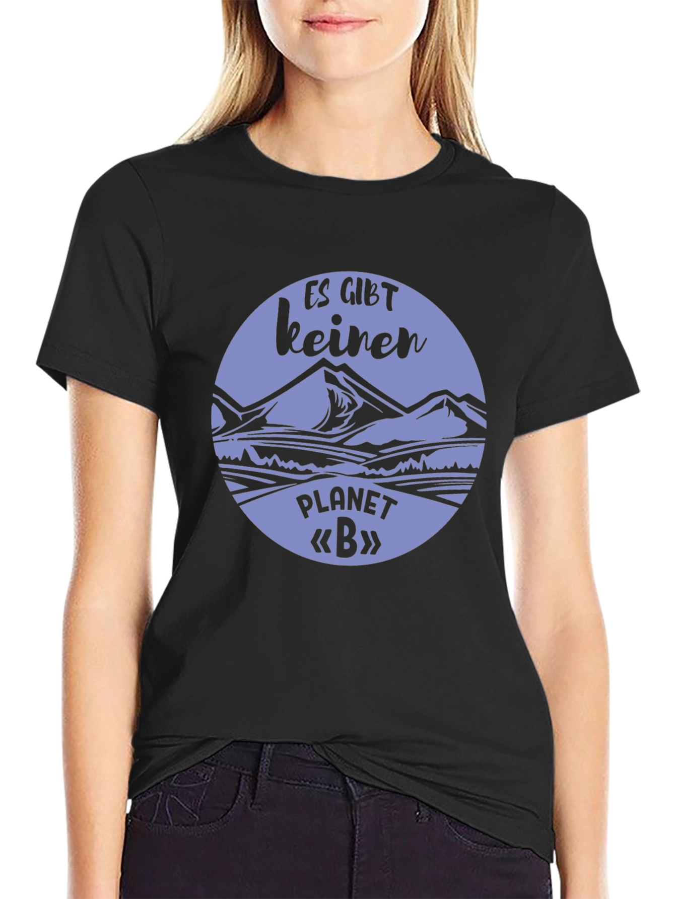 No Planet B Graphic Tee - Earth Conservation T-Shirt