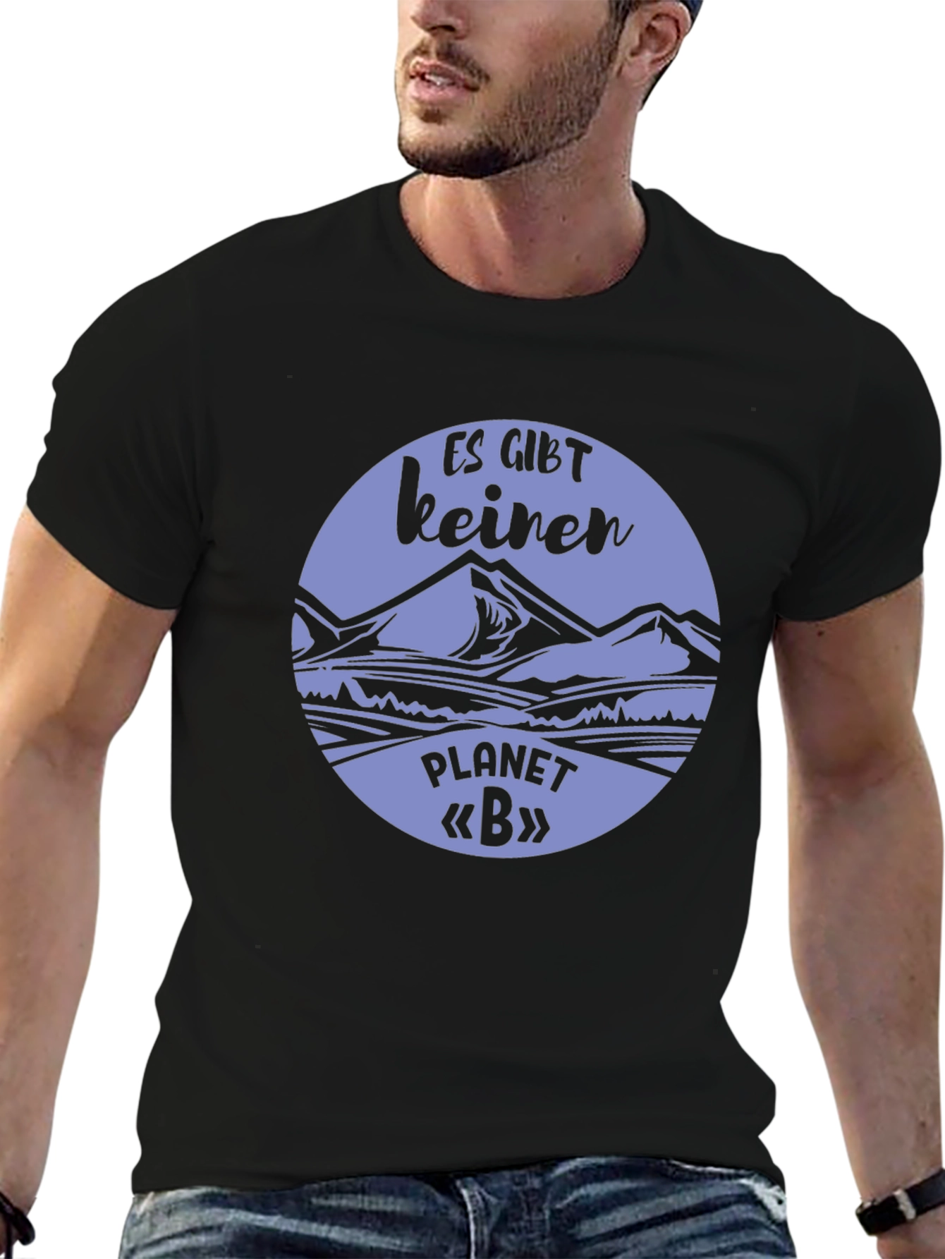 No Planet B Graphic Tee - Earth Conservation T-Shirt