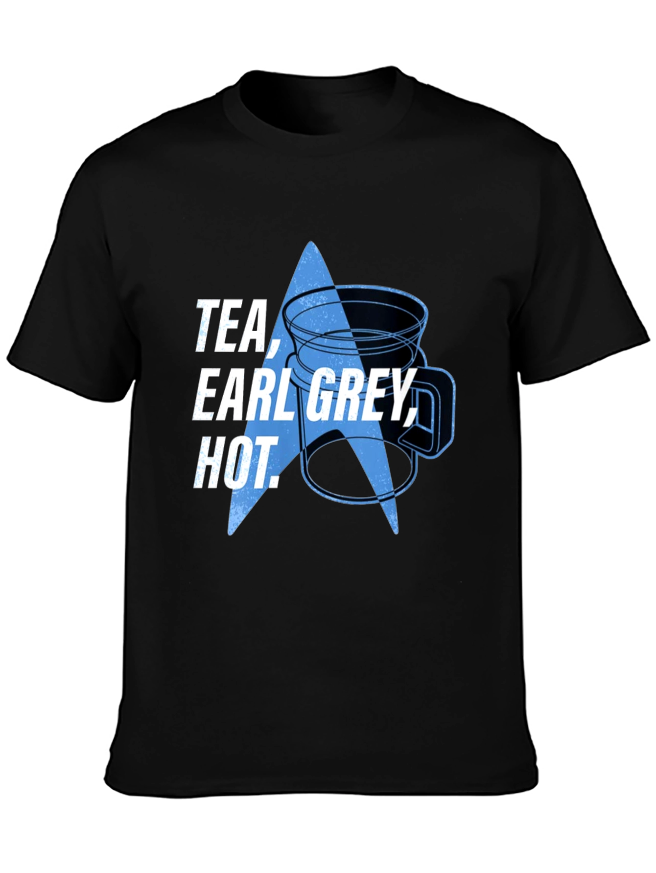 Tea Earl Grey Hot - Black T-Shirt