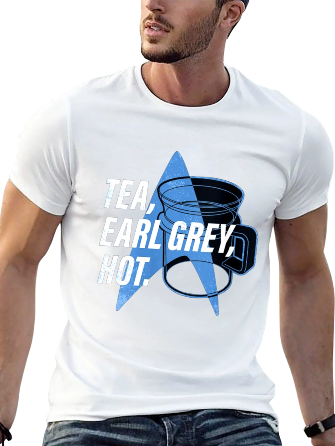 Tea Earl Grey Hot - Black T-Shirt