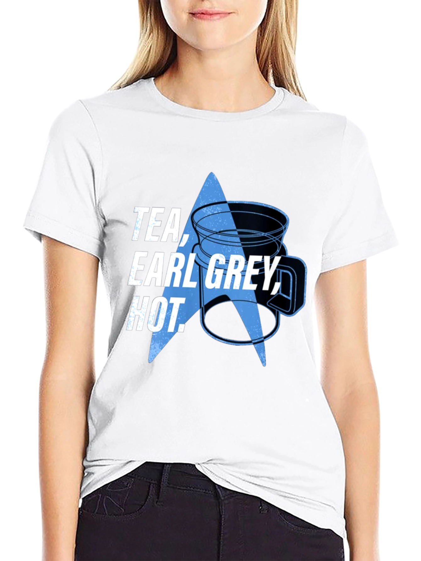 Tea Earl Grey Hot - Black T-Shirt