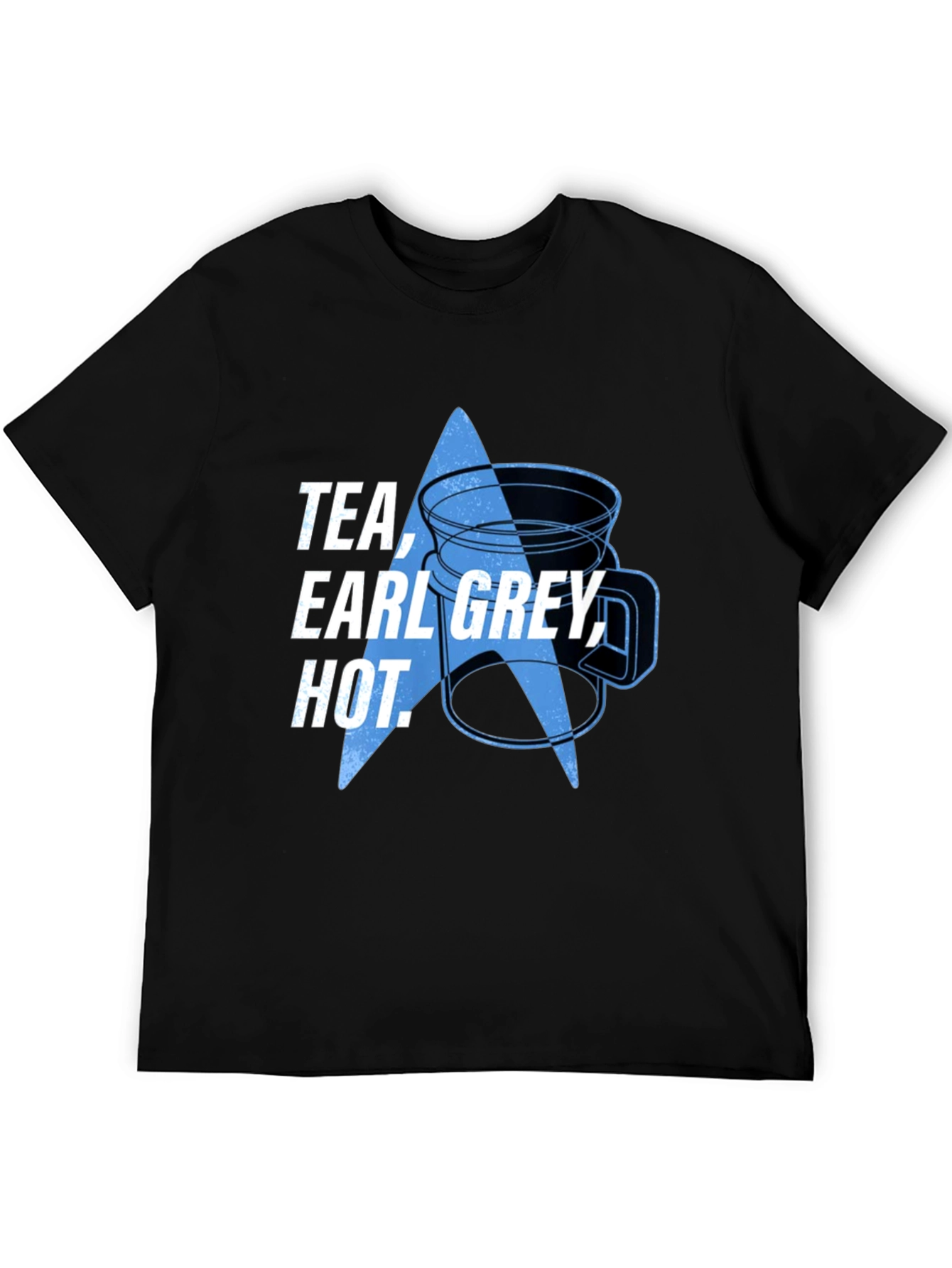 Tea Earl Grey Hot - Black T-Shirt