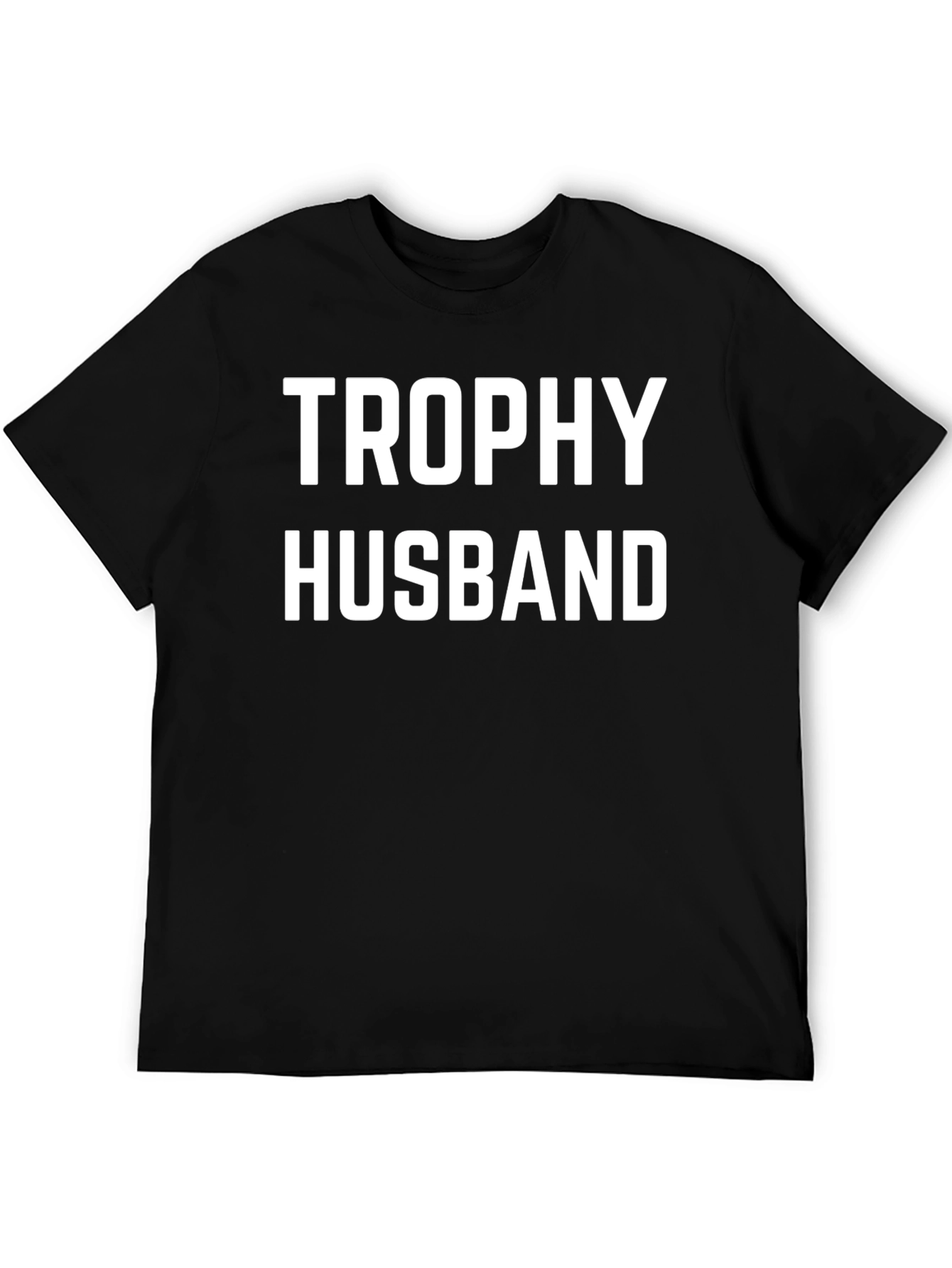 Trophy Husband Graphic Tee - Stylish & Humorous