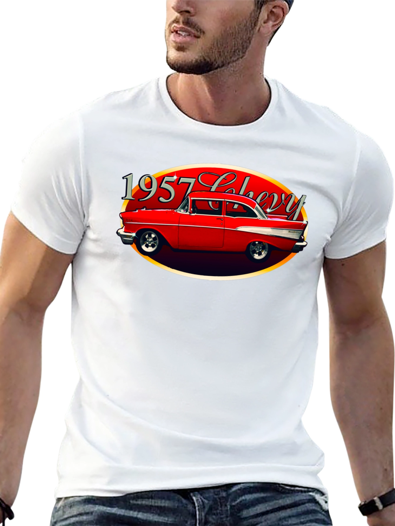 1957 Chevy T-Shirt - Classic Car Design