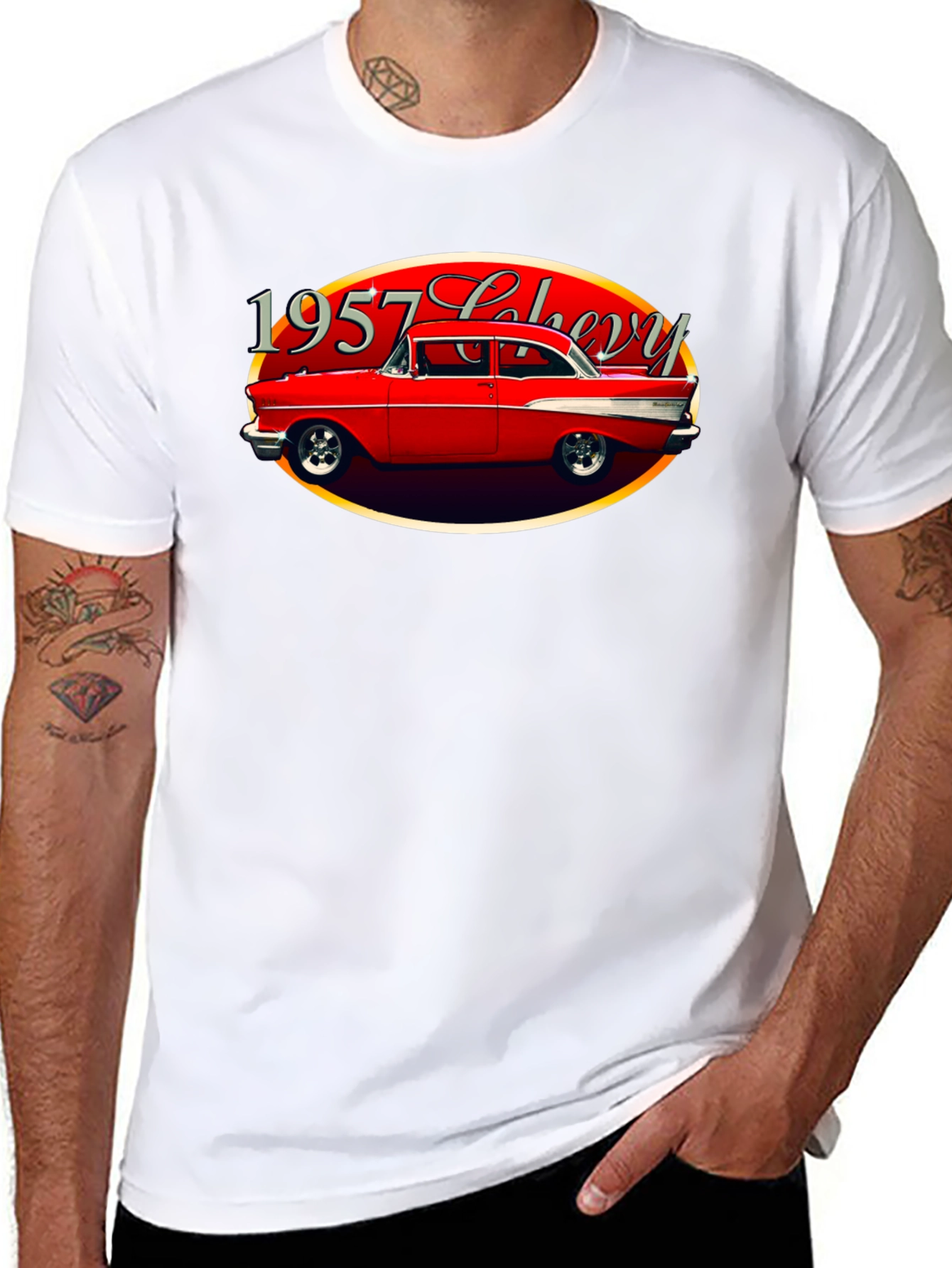 1957 Chevy T-Shirt - Classic Car Design