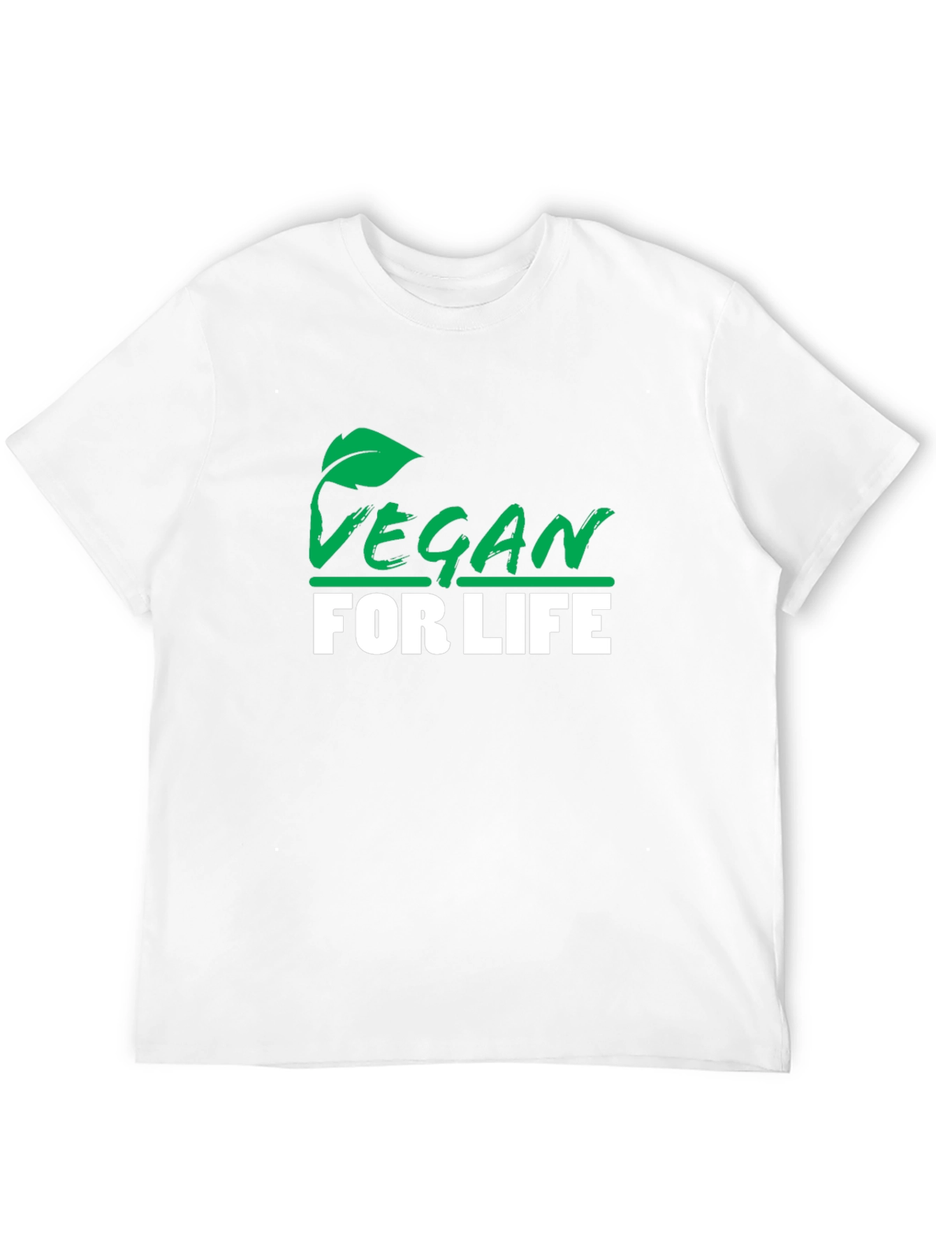 Vegan for Life Black T-Shirt