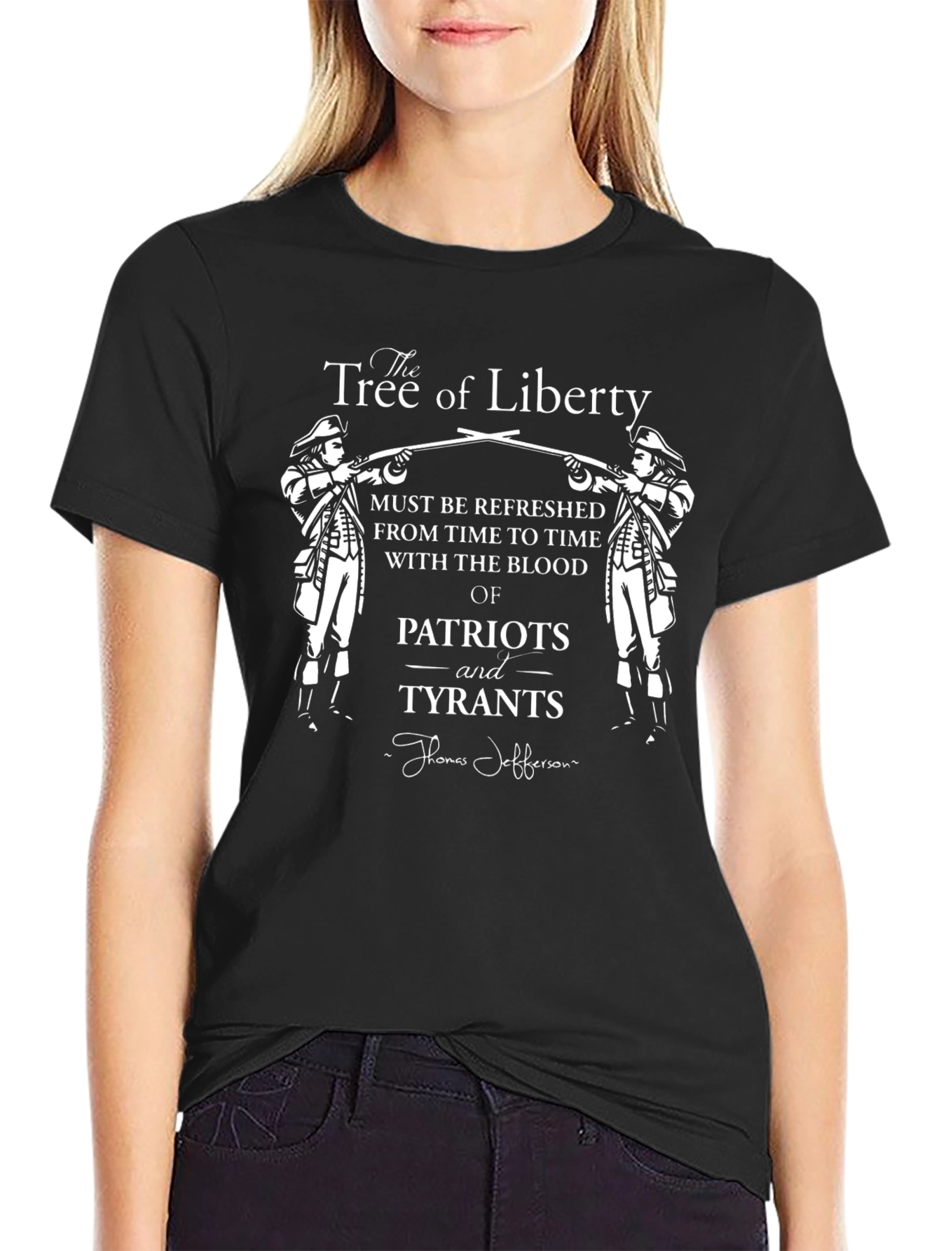 Tree of Liberty Patriotic T-Shirt