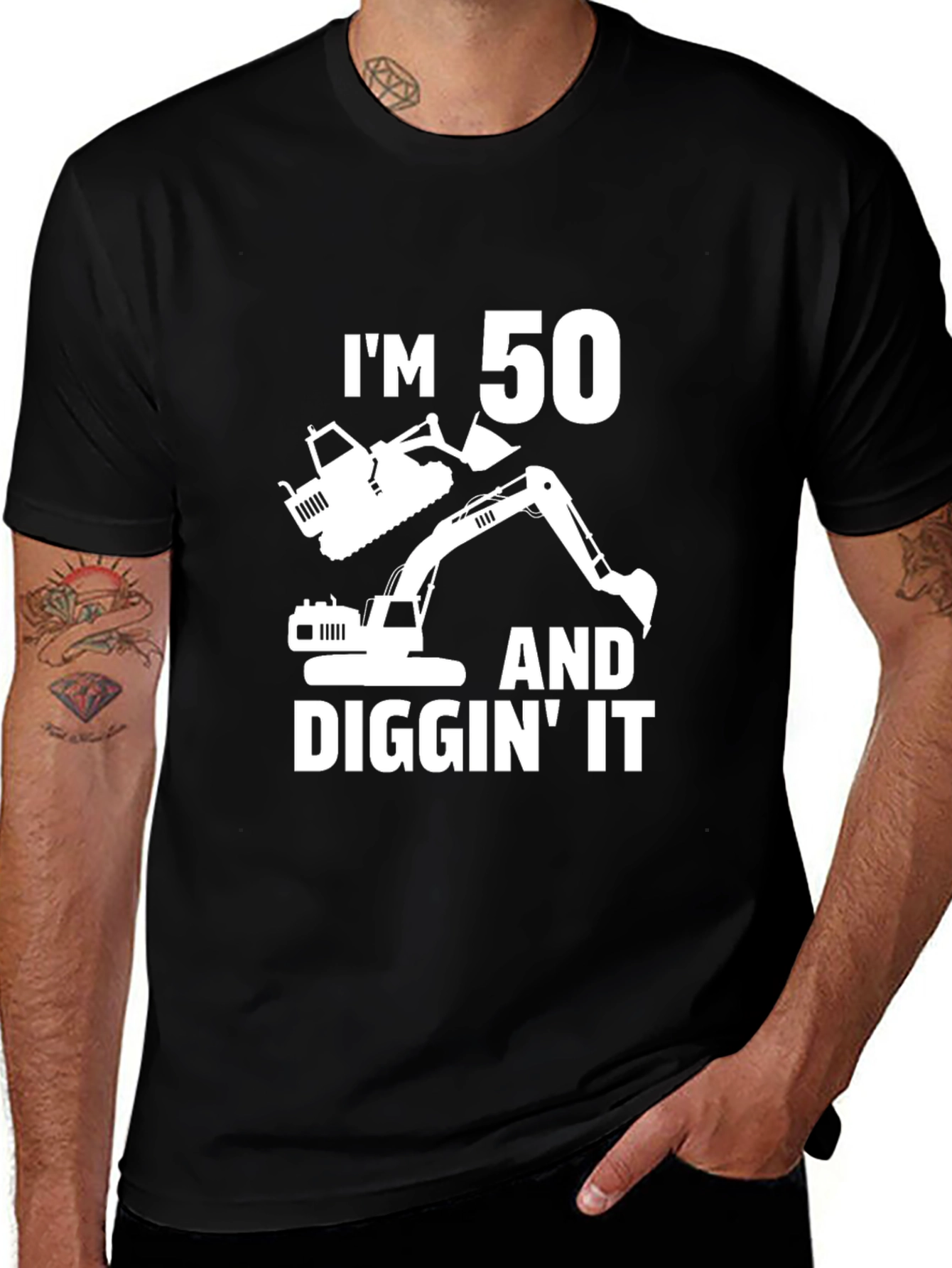Im 50 and Diggin It T-Shirt