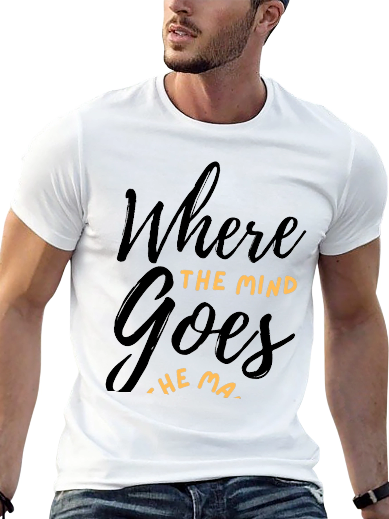 Where The Mind Goes T-Shirt - Inspirational Tee