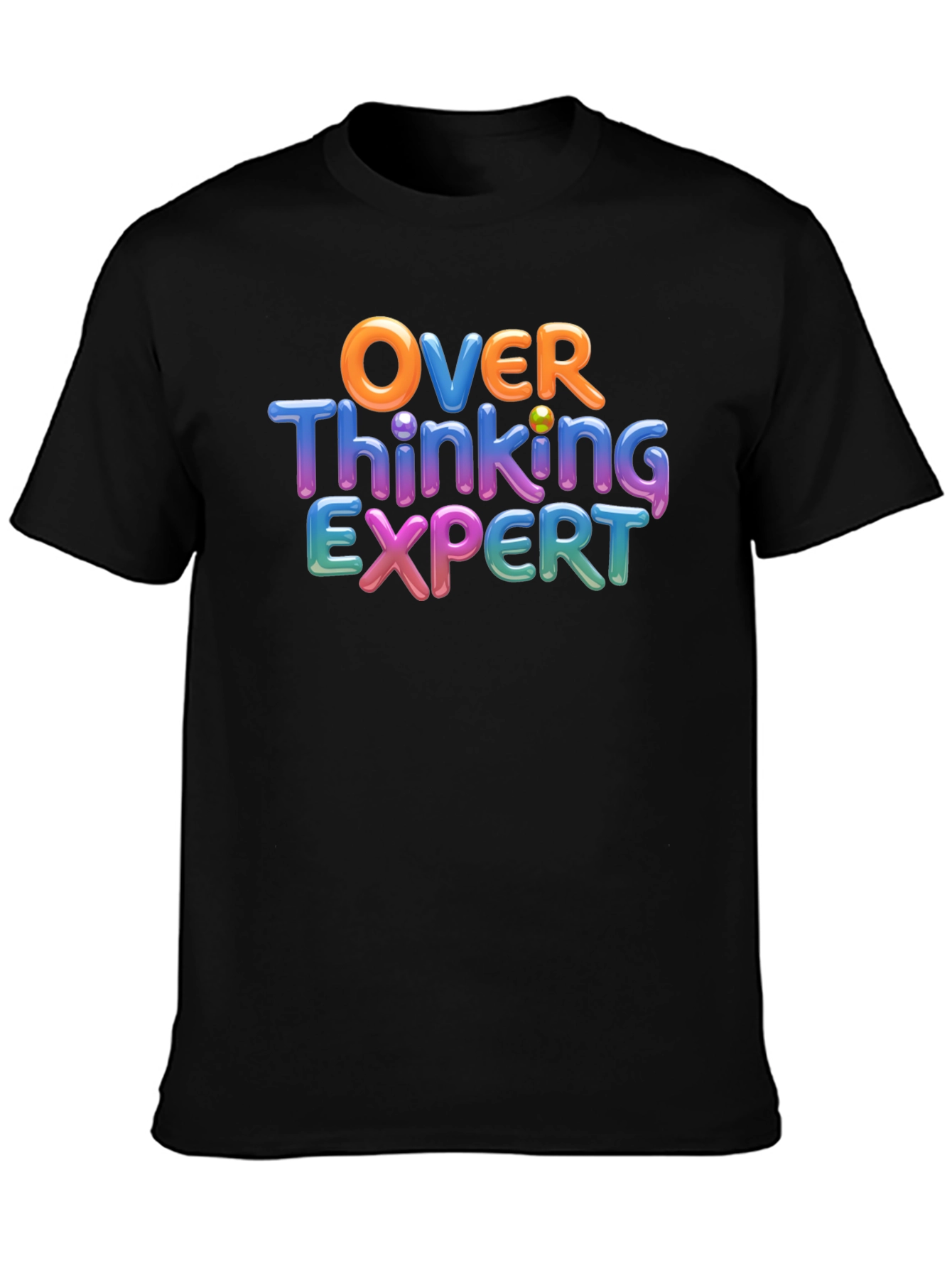 Overthinking Expert Funny Graphic T-Shirt