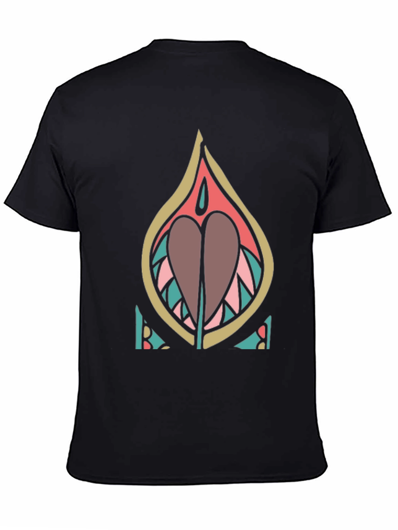 Unique Graphic Tee - Abstract Design