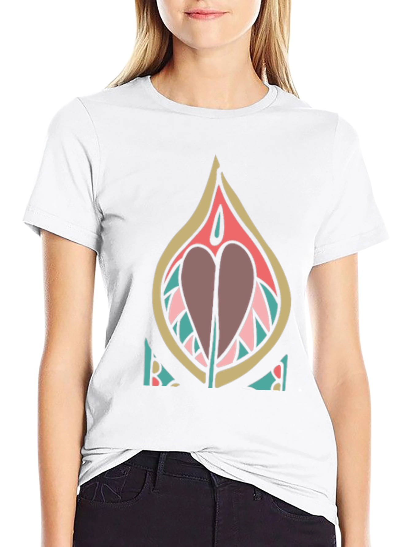 Unique Graphic Tee - Abstract Design