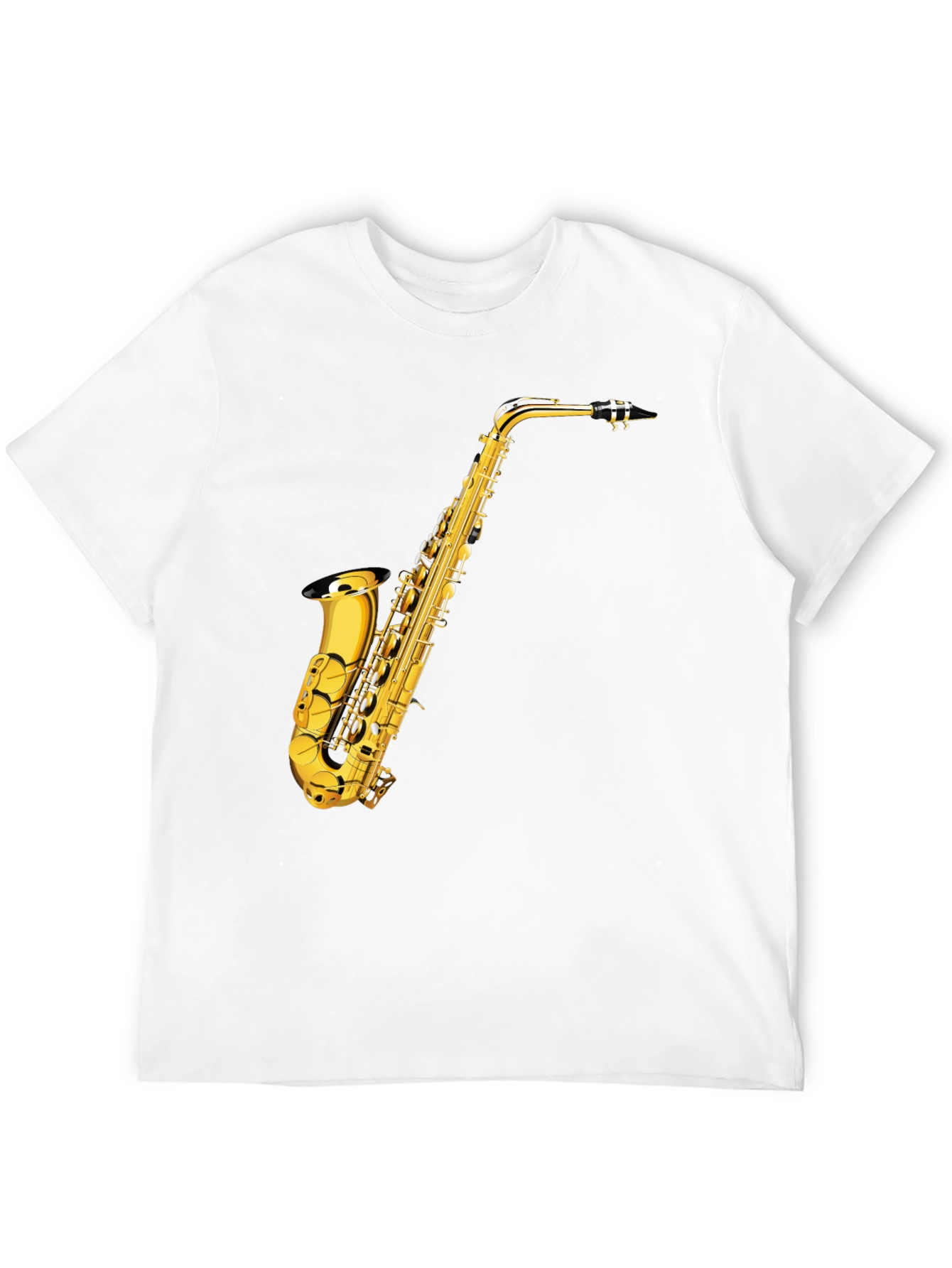 Saxophone Graphic Tee - Musicians Apparel