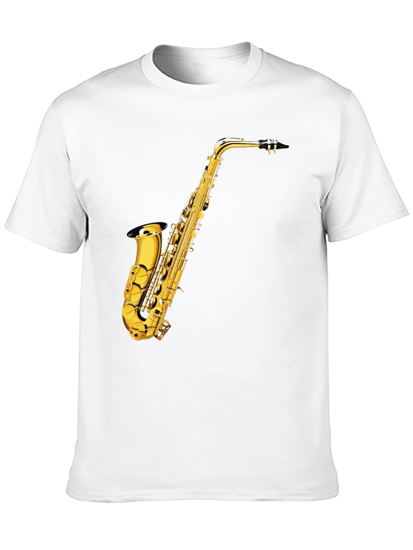 Saxophone Graphic Tee - Musicians Apparel