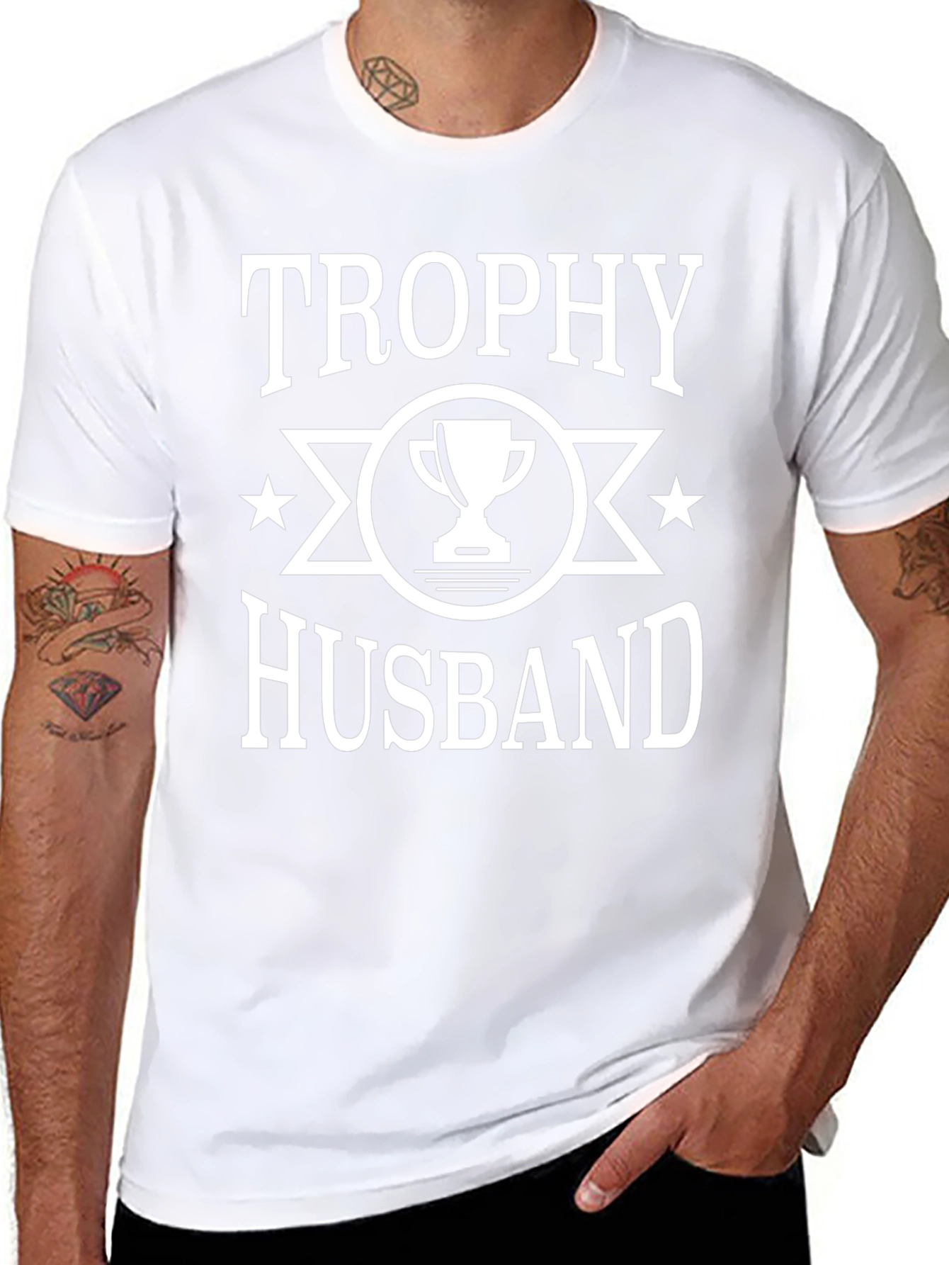 Trophy Husband Graphic T-Shirt