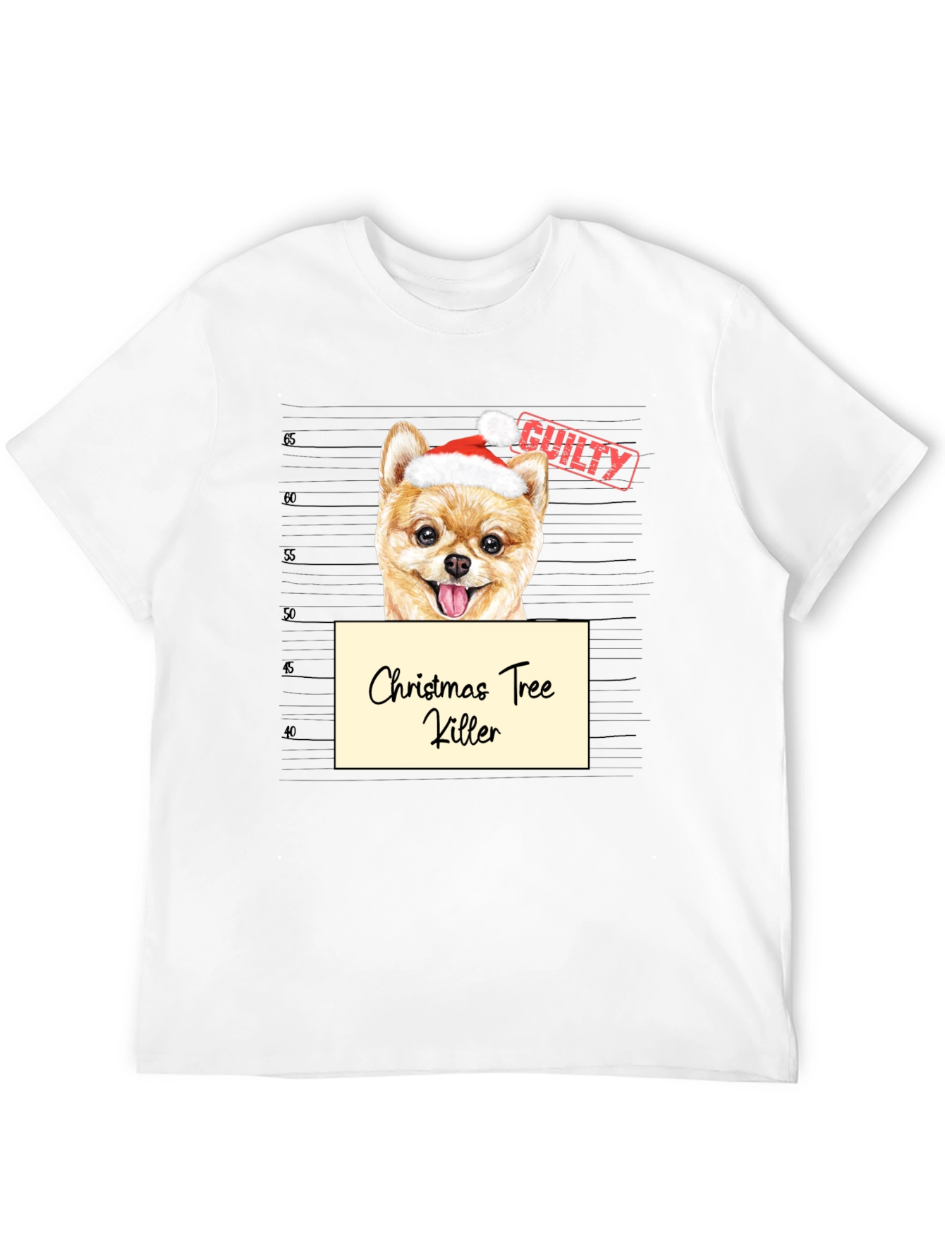 Christmas Tree Killer Dog T-Shirt