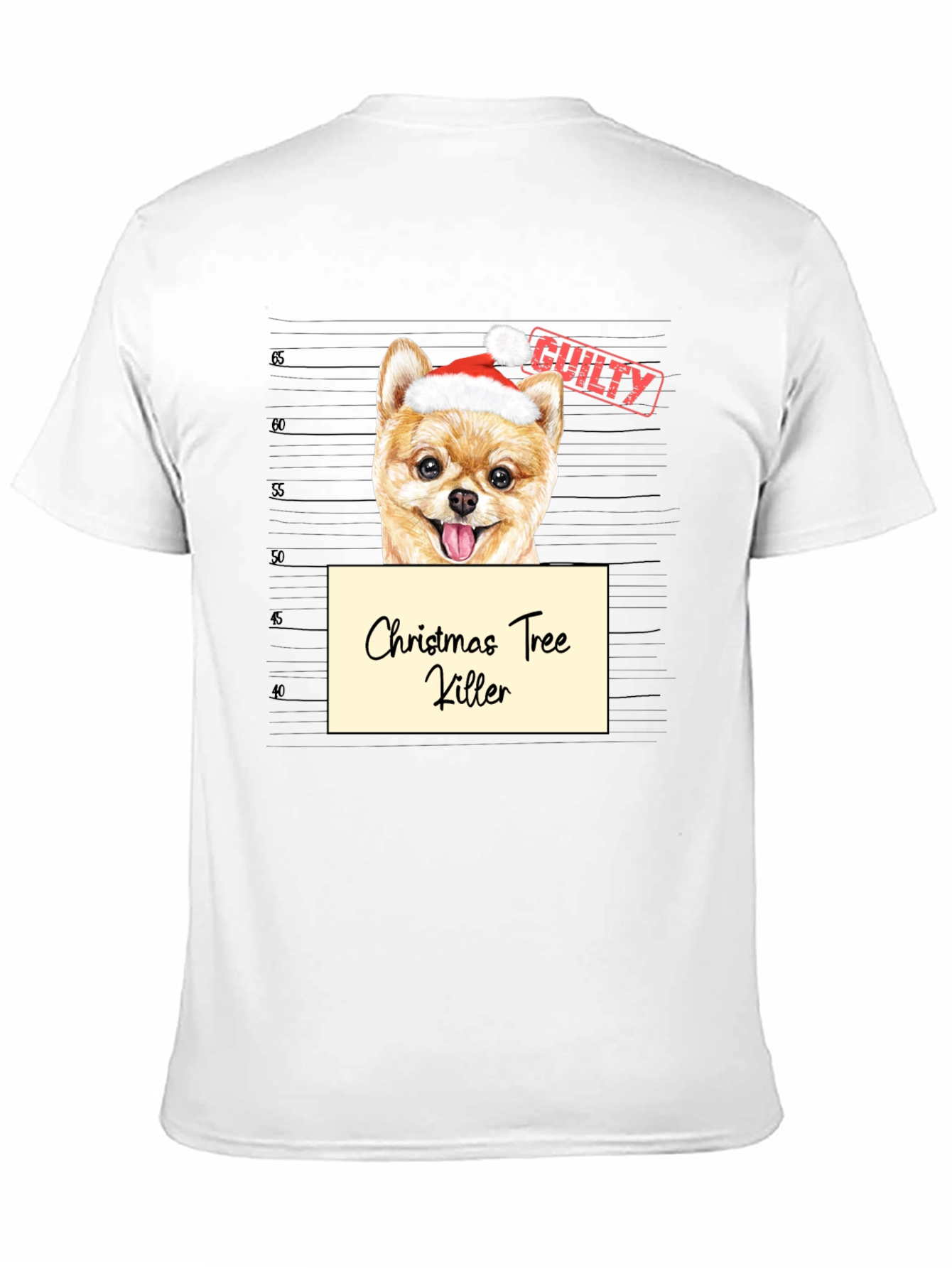 Christmas Tree Killer Dog T-Shirt