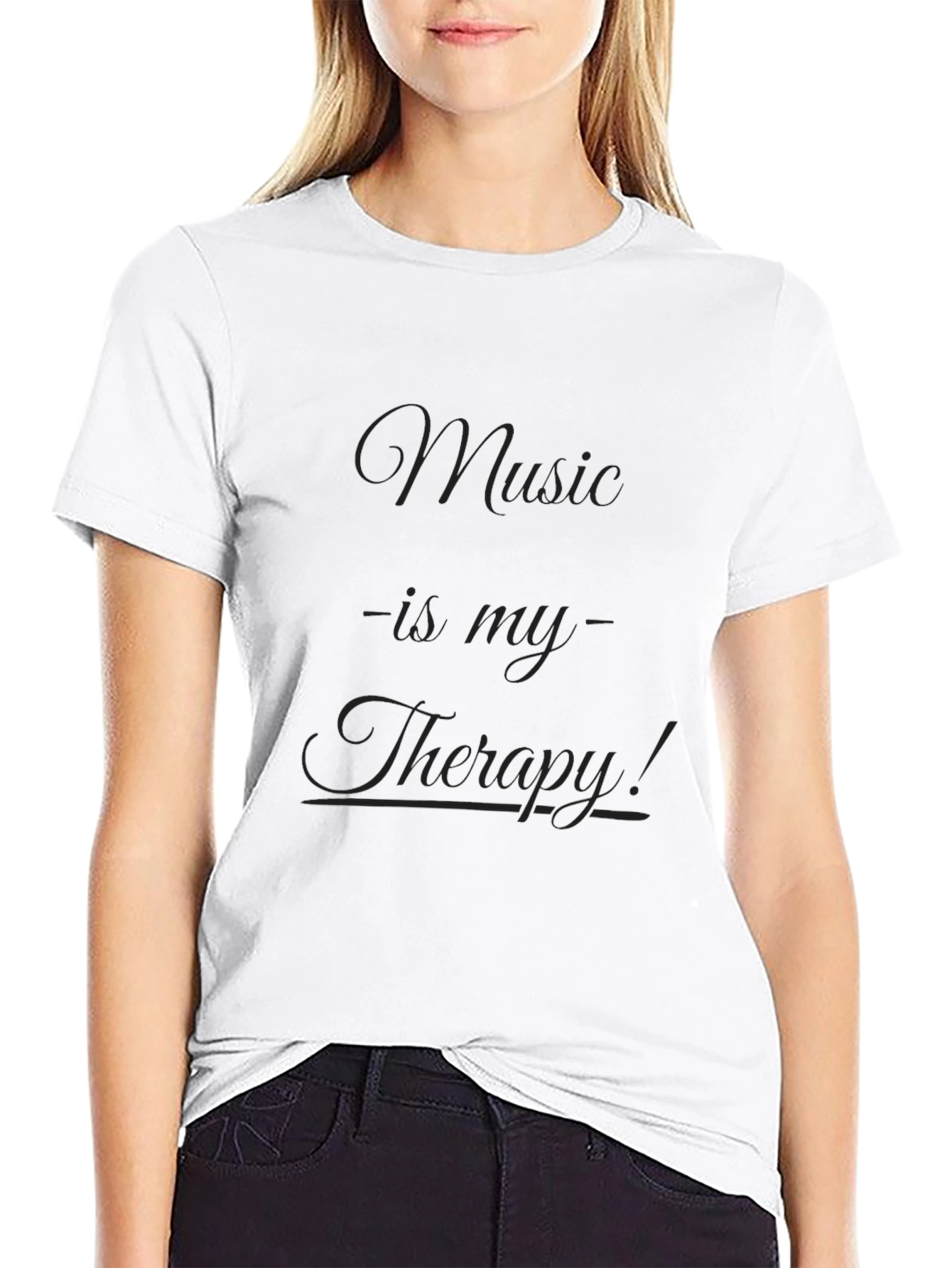 Music is My Therapy T-Shirt
