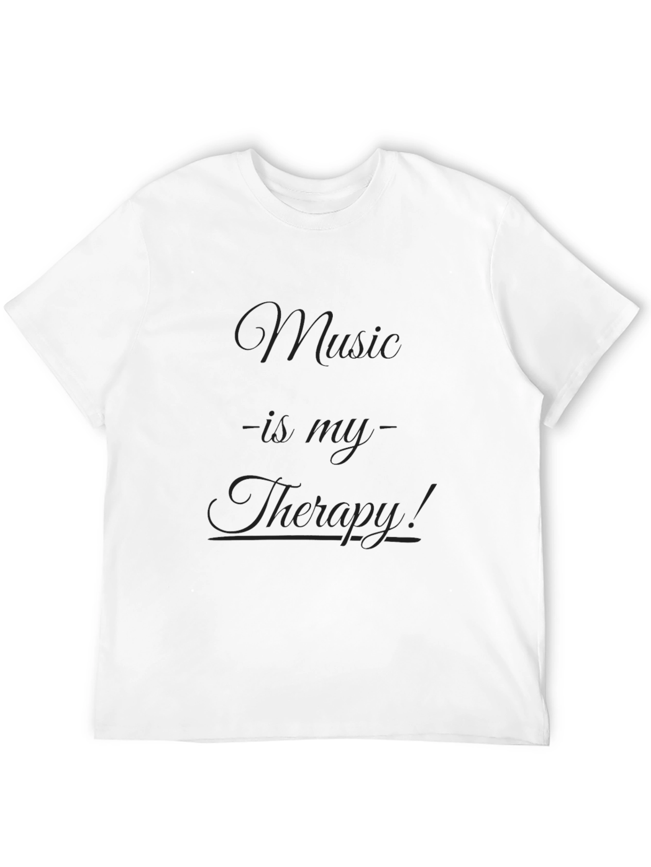 Music is My Therapy T-Shirt