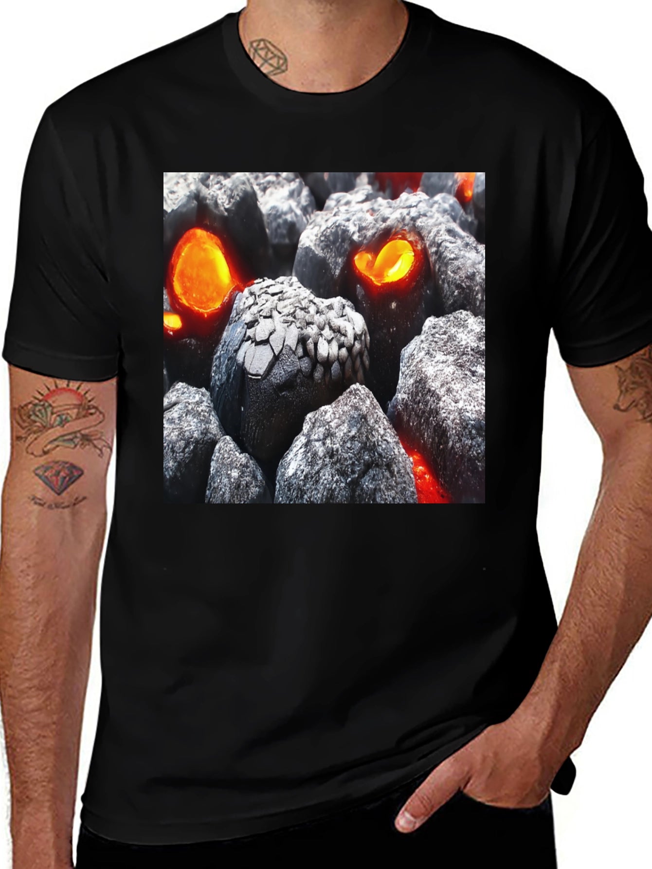 Molten Rock Graphic T-Shirt