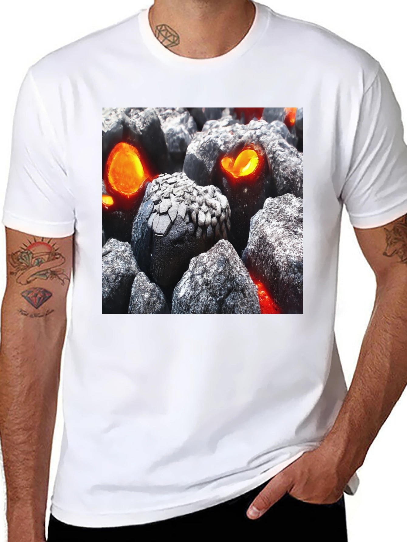Molten Rock Graphic T-Shirt
