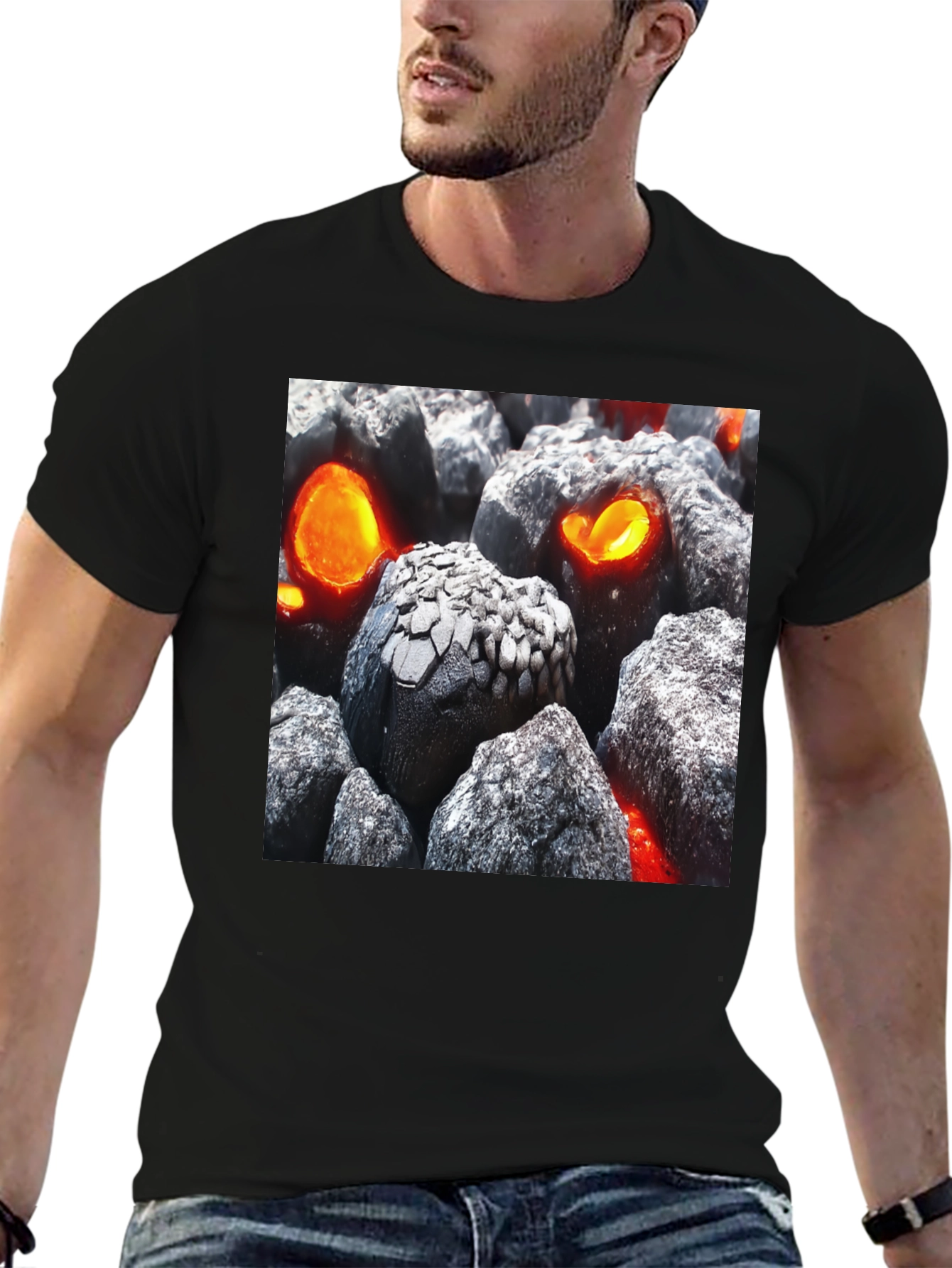 Molten Rock Graphic T-Shirt