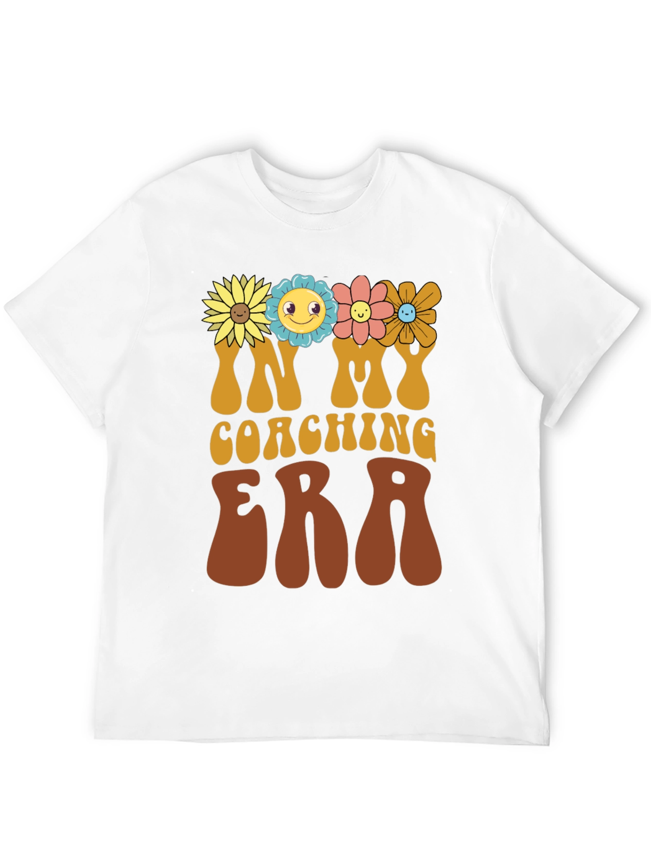 Coaching Era T-Shirt with Floral Design