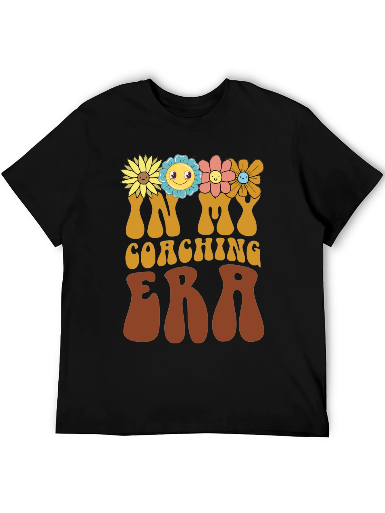 Coaching Era T-Shirt with Floral Design