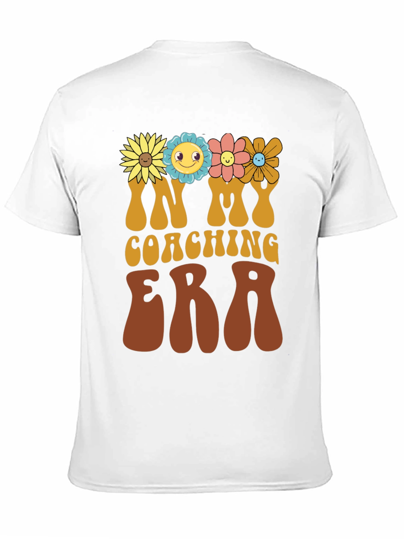 Coaching Era T-Shirt with Floral Design