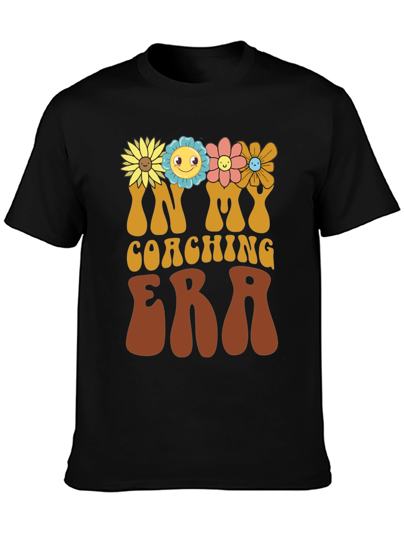 Coaching Era T-Shirt with Floral Design