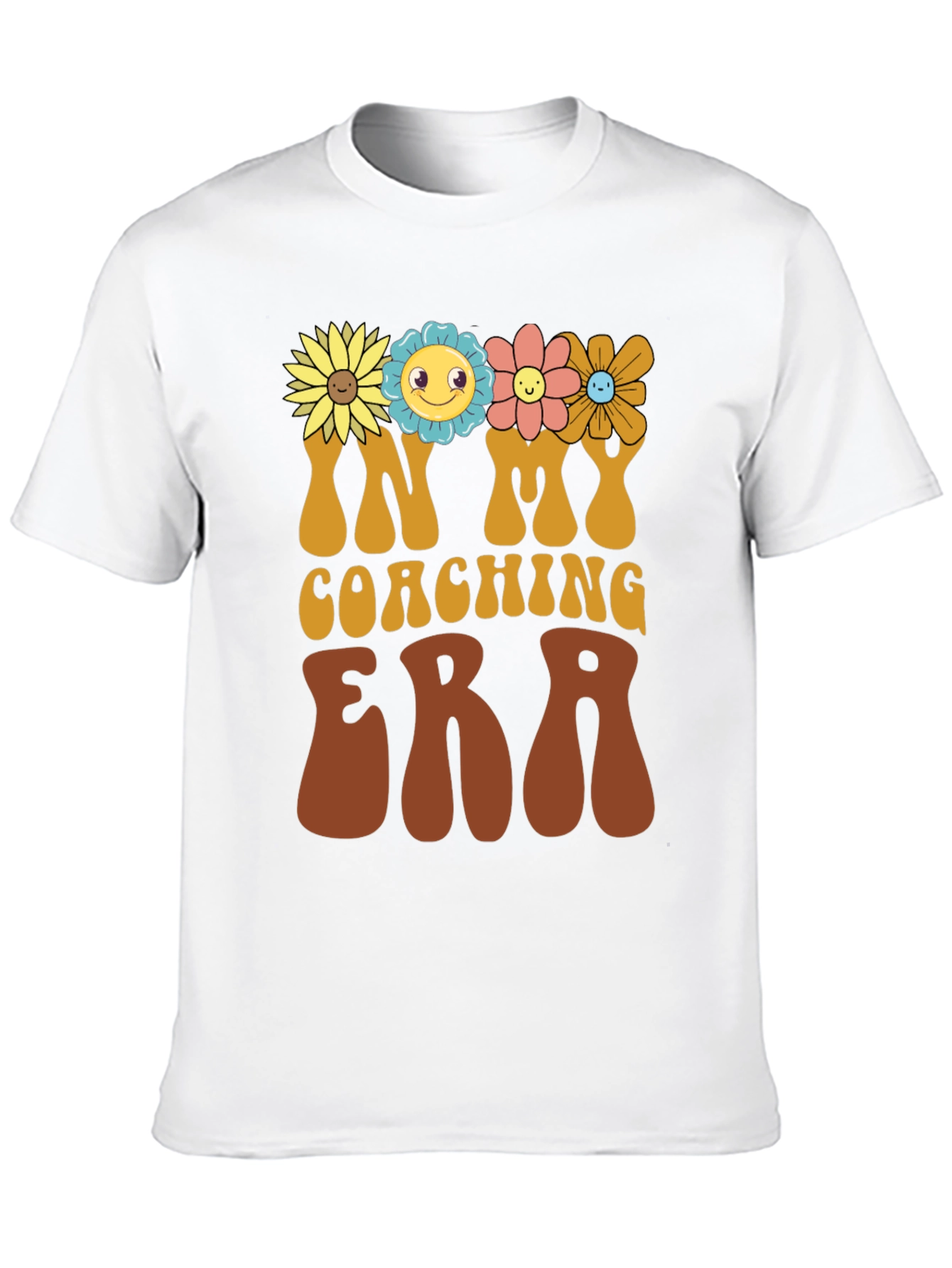 Coaching Era T-Shirt with Floral Design