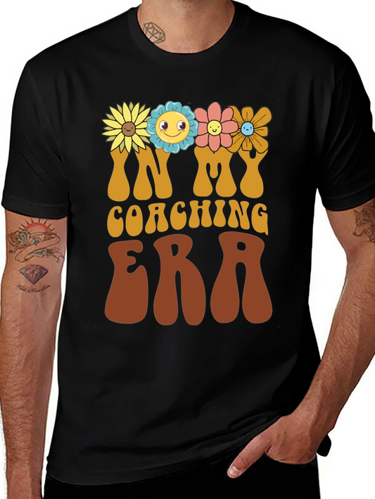 Coaching Era T-Shirt with Floral Design