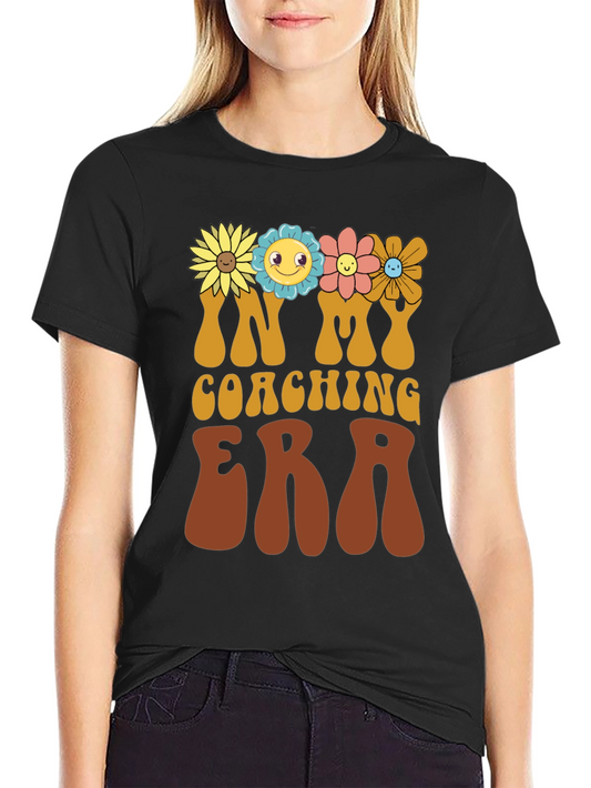 Coaching Era T-Shirt with Floral Design