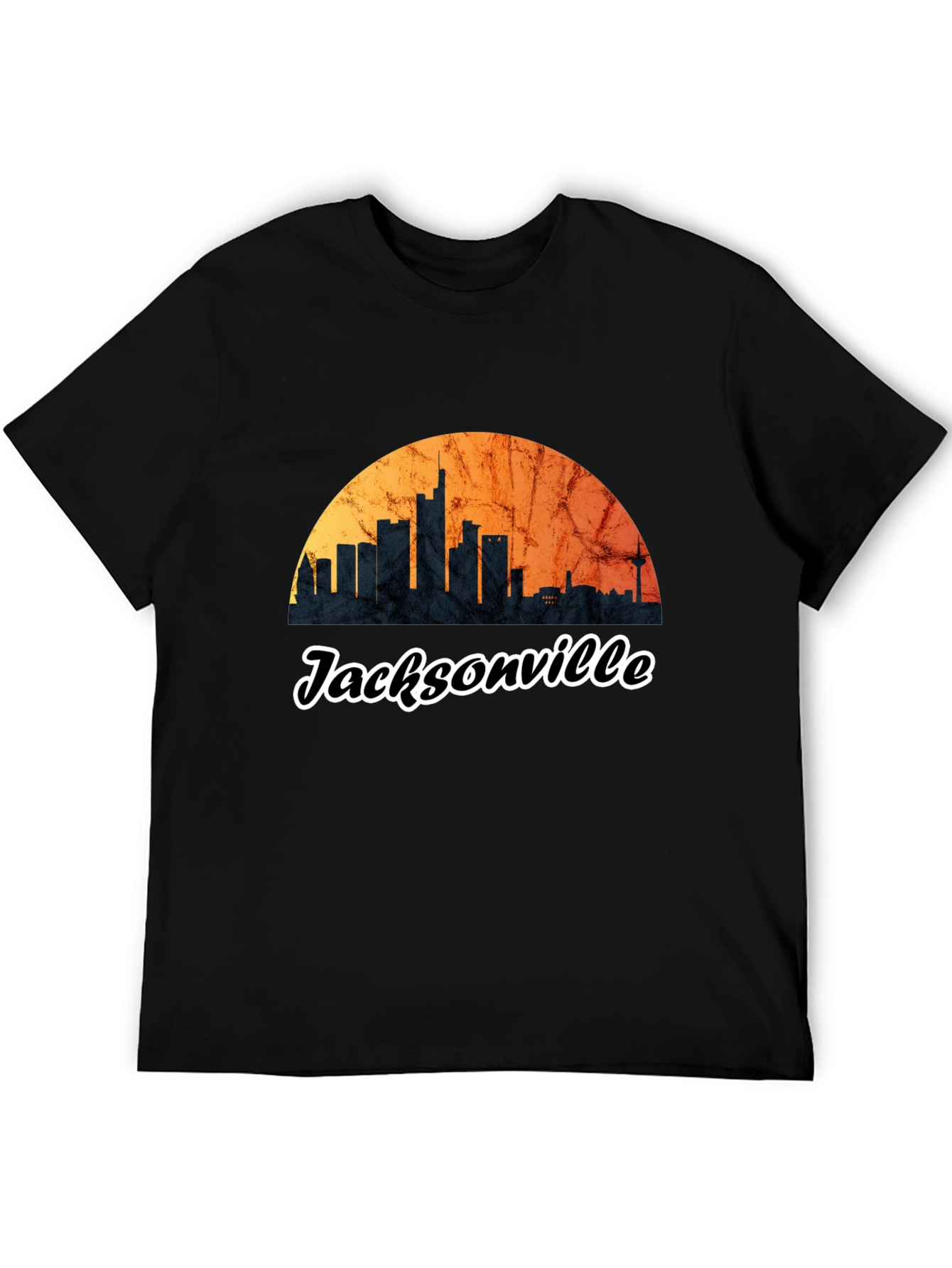 Jacksonville Skyline Graphic Tee - City Pride T-Shirt