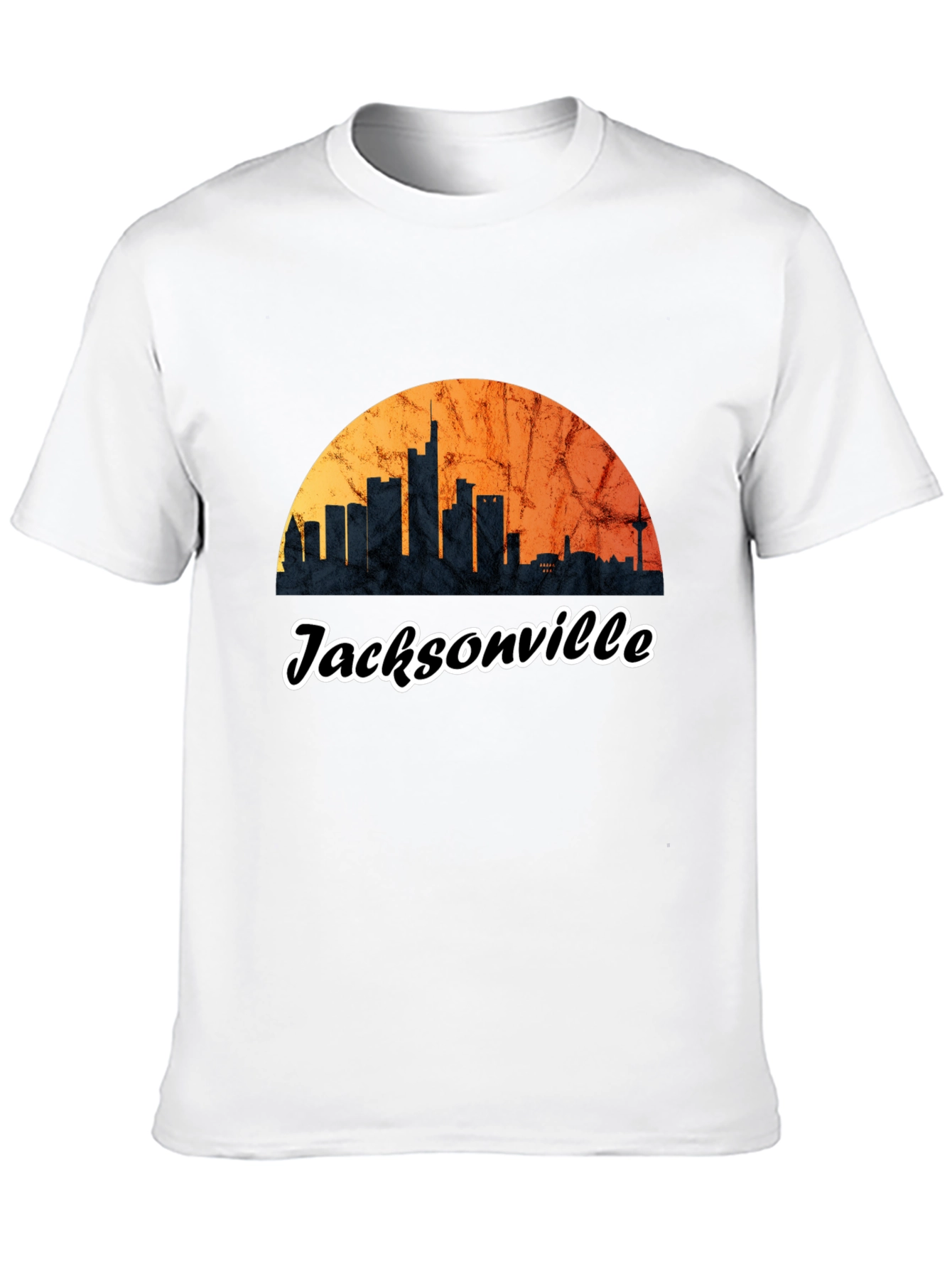 Jacksonville Skyline Graphic Tee - City Pride T-Shirt