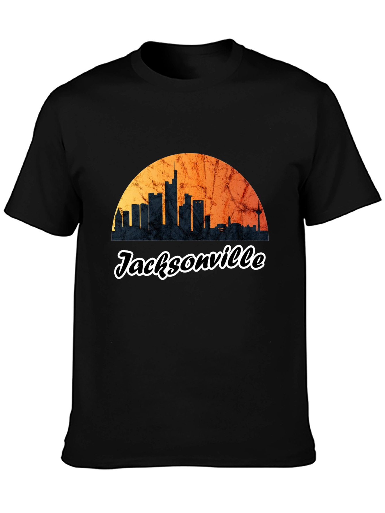 Jacksonville Skyline Graphic Tee - City Pride T-Shirt