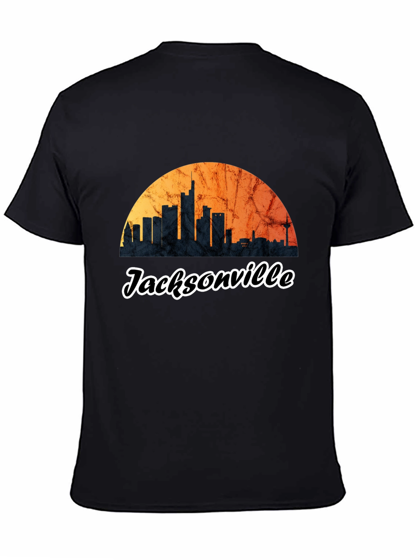 Jacksonville Skyline Graphic Tee - City Pride T-Shirt