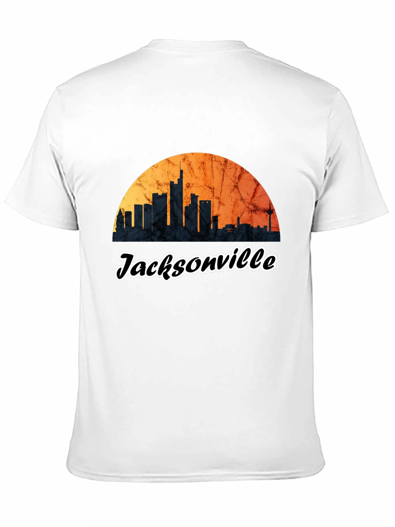 Jacksonville Skyline Graphic Tee - City Pride T-Shirt