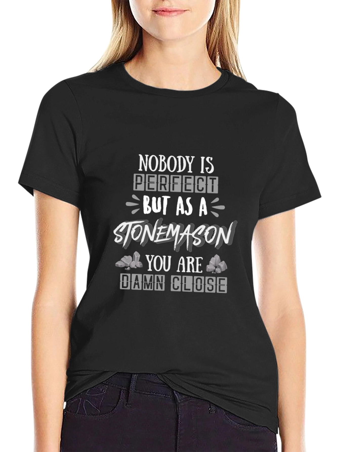 Stonemason Perfection T-Shirt - Gift for Craftsmen