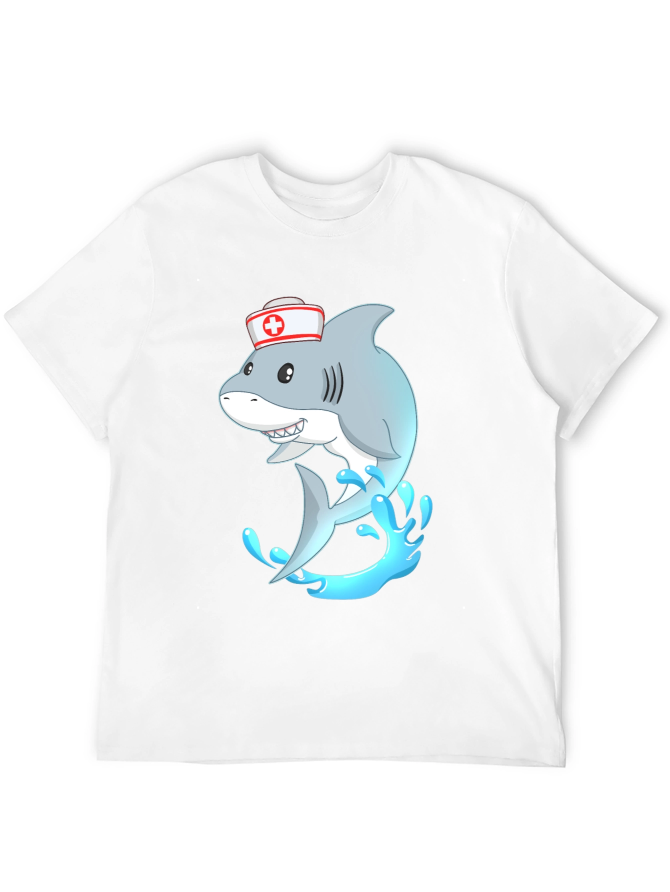 Nurse Shark Tee - Cartoon Sea Life Graphic