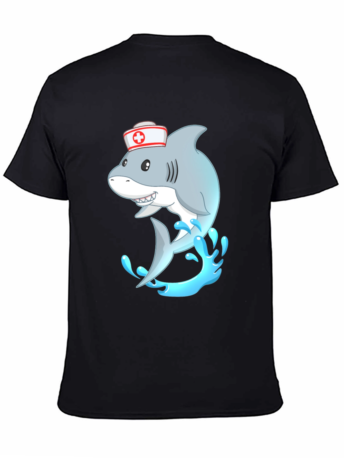 Nurse Shark Tee - Cartoon Sea Life Graphic
