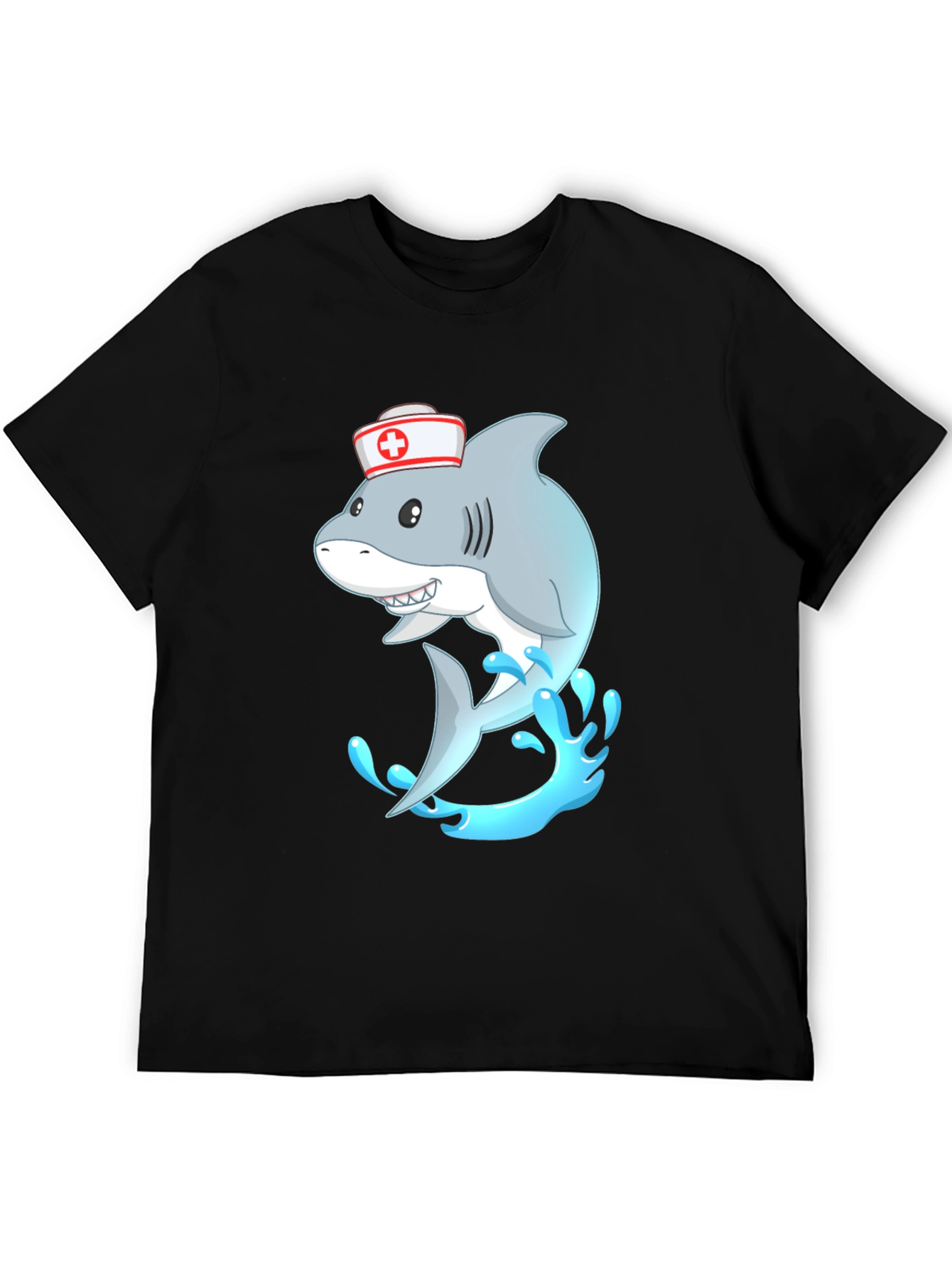 Nurse Shark Tee - Cartoon Sea Life Graphic
