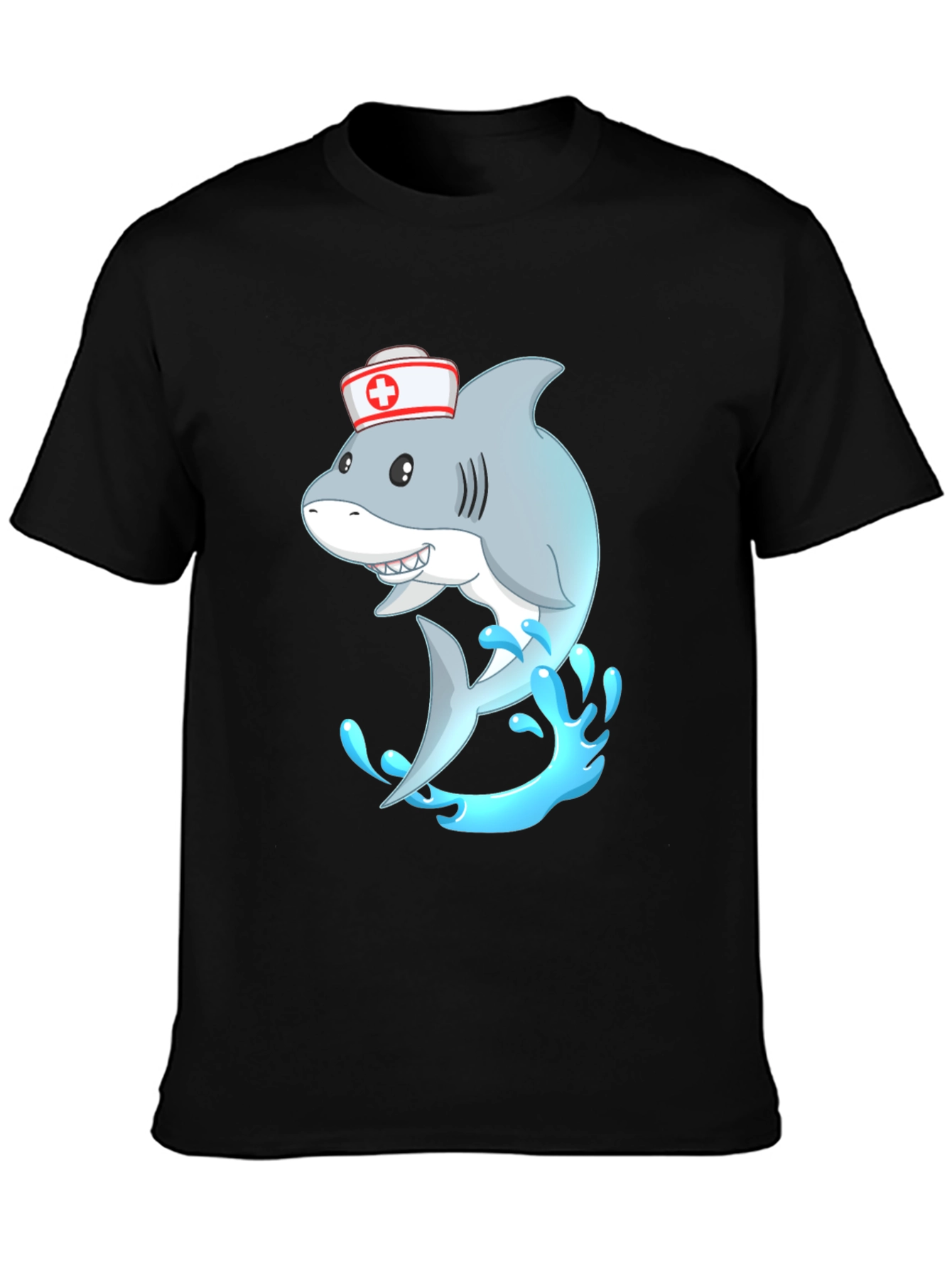 Nurse Shark Tee - Cartoon Sea Life Graphic
