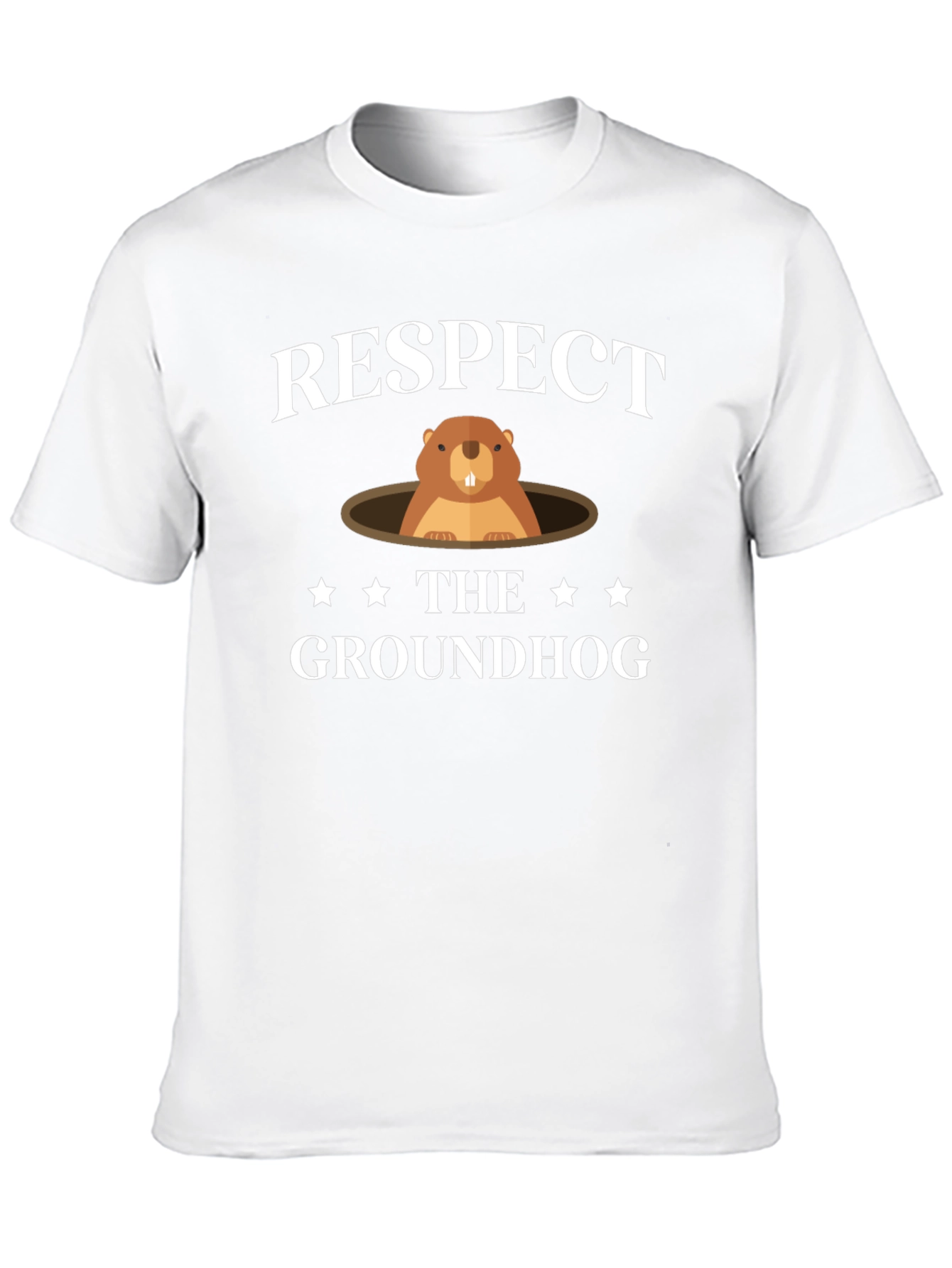 Respect the Groundhog T-Shirt - Unisex