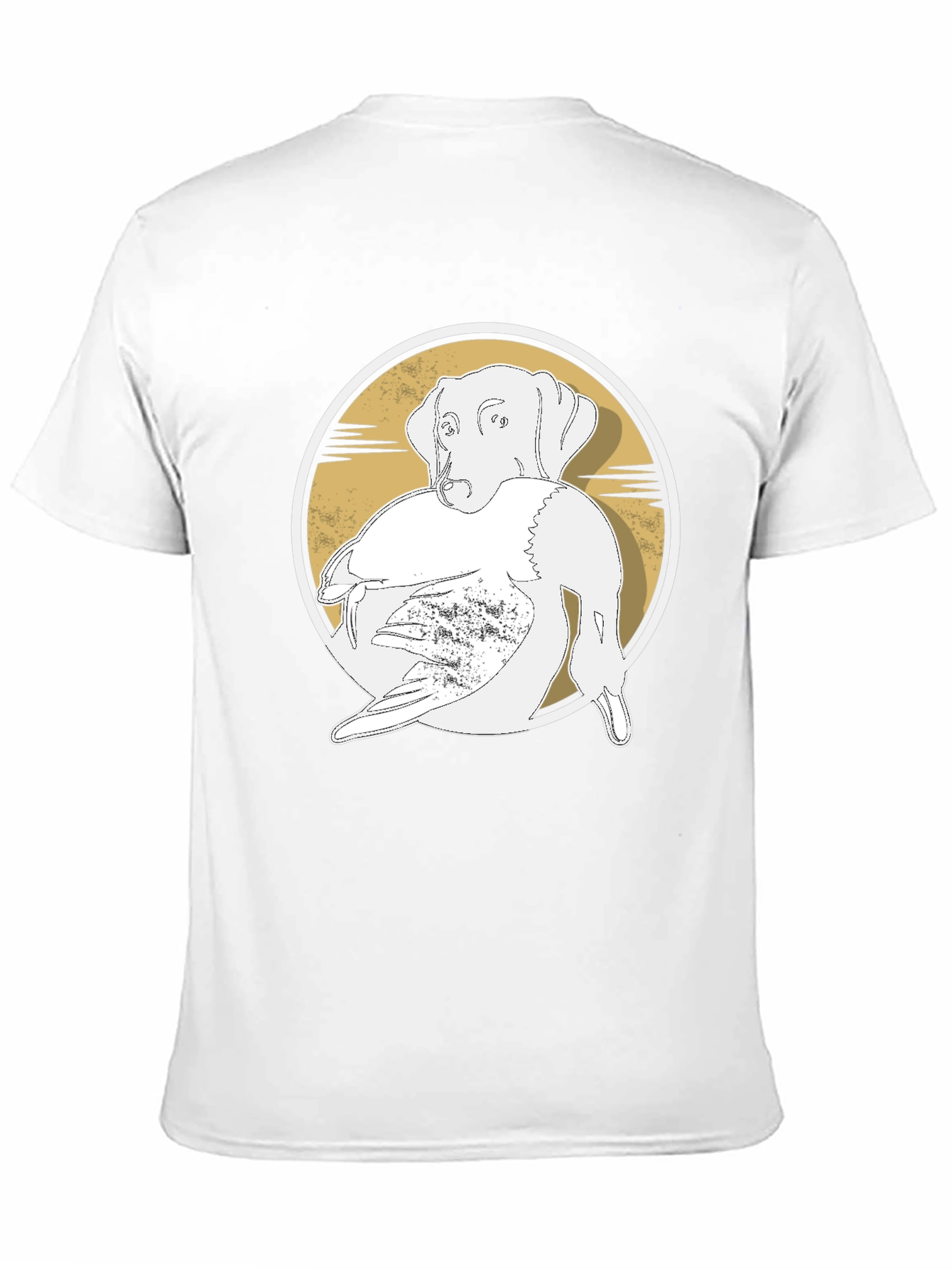 Dog and Duck Graphic Tee - Hunting Apparel